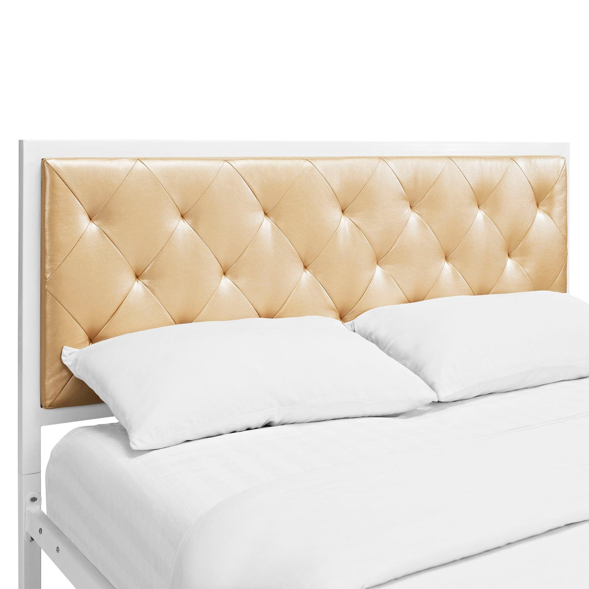 Mia Vinyl Bed - view 4