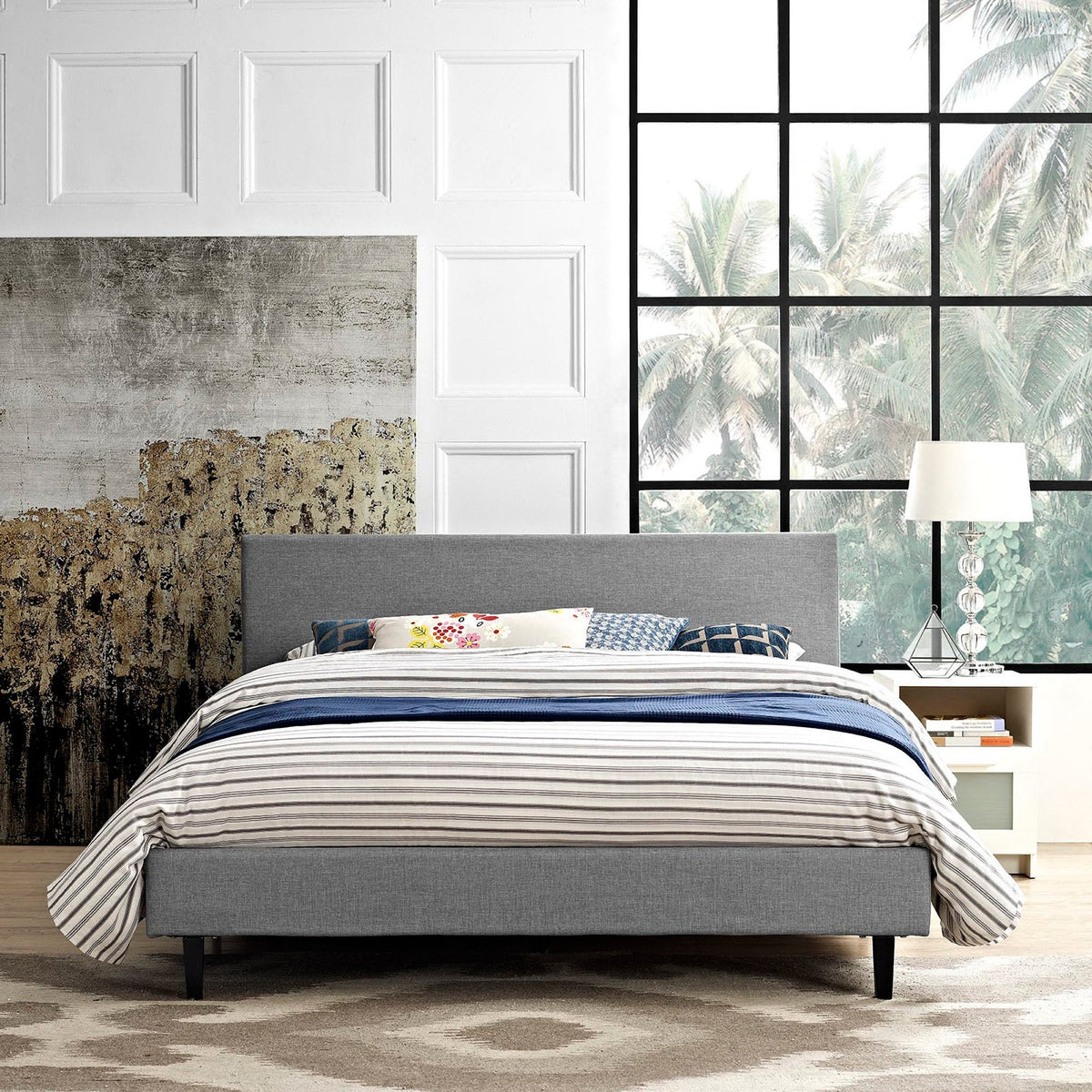 Anya Fabric Bed