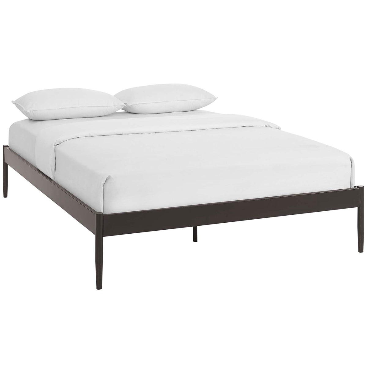 Elsie Bed Frame, King, Brown - view 1