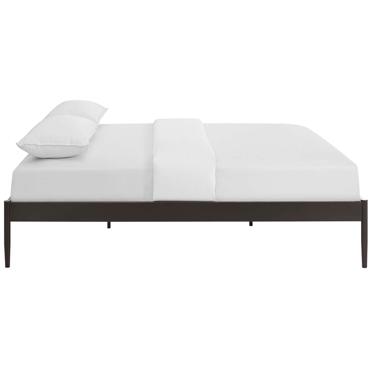 Elsie Bed Frame, King, Brown - view 3