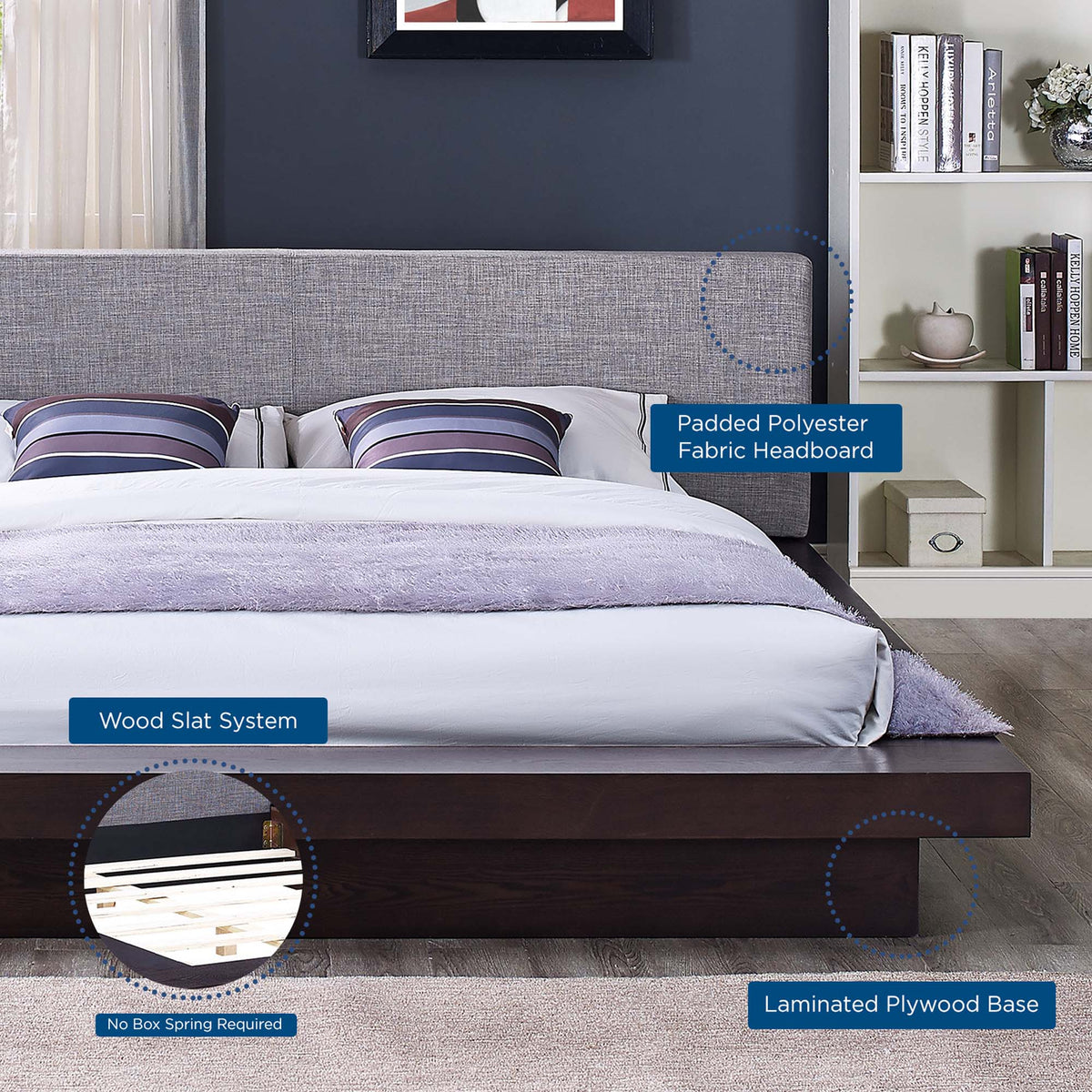 Freja Platform Bed - view 11