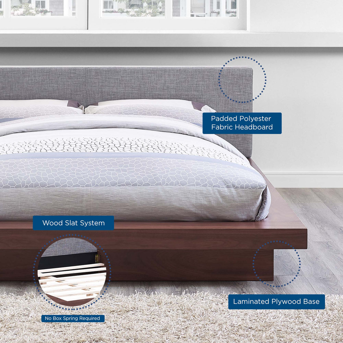 Freja Platform Bed - view 12