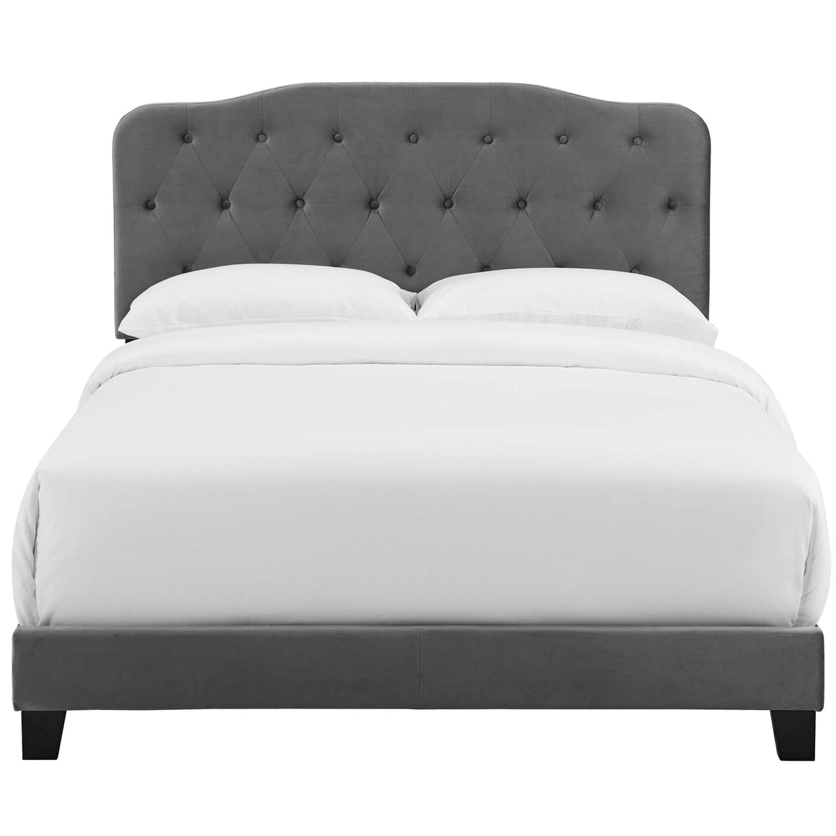Amelia Performance Velvet Bed - view 16