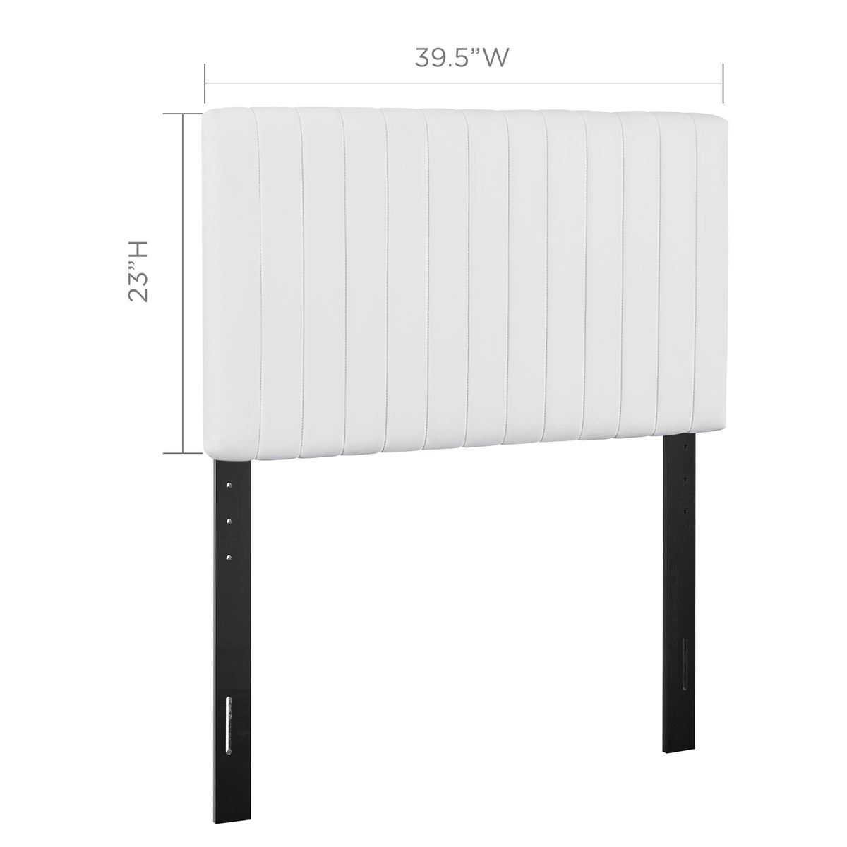 Keira Faux Leather Headboard - view 20