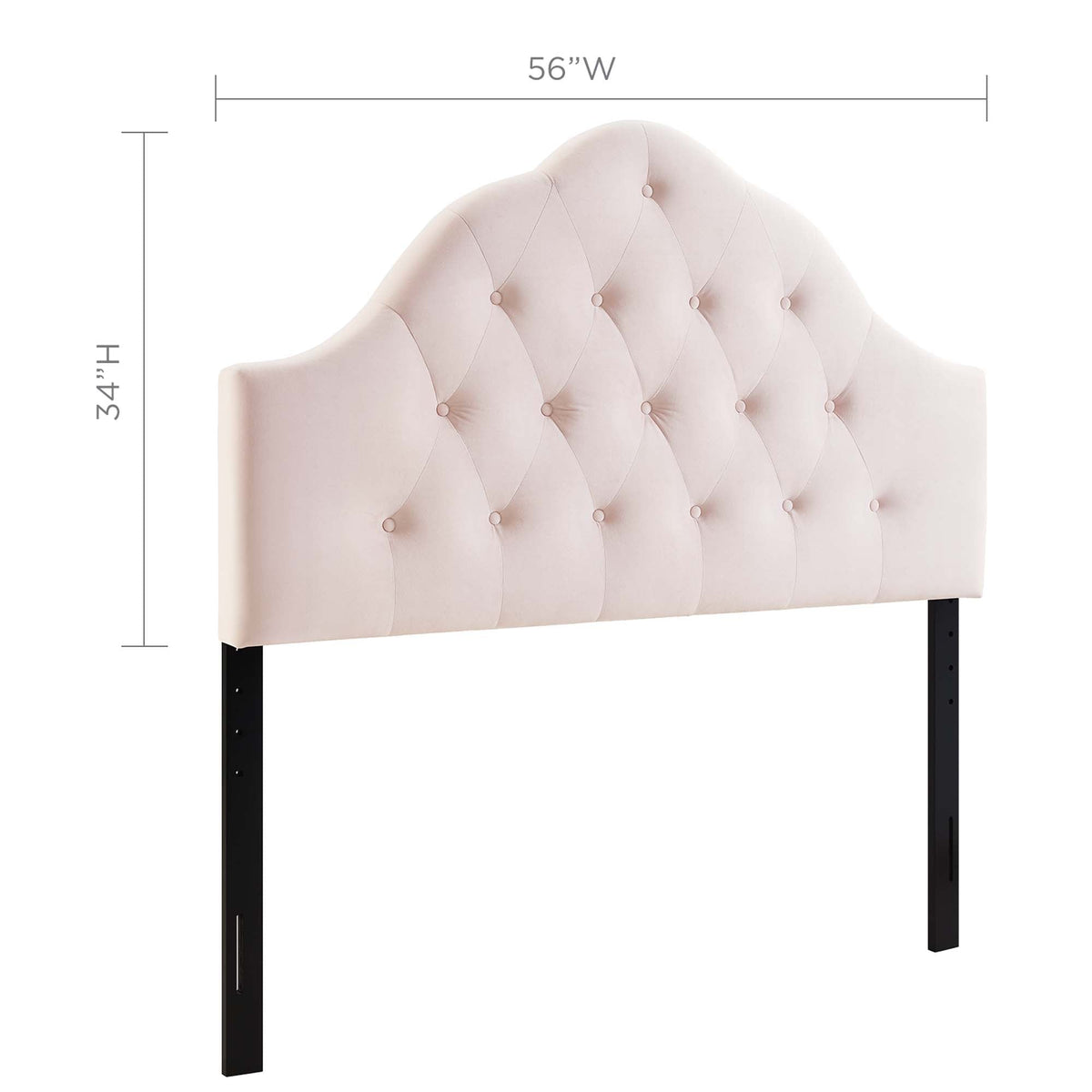 Sovereign Diamond Tufted Performance Velvet Headboard