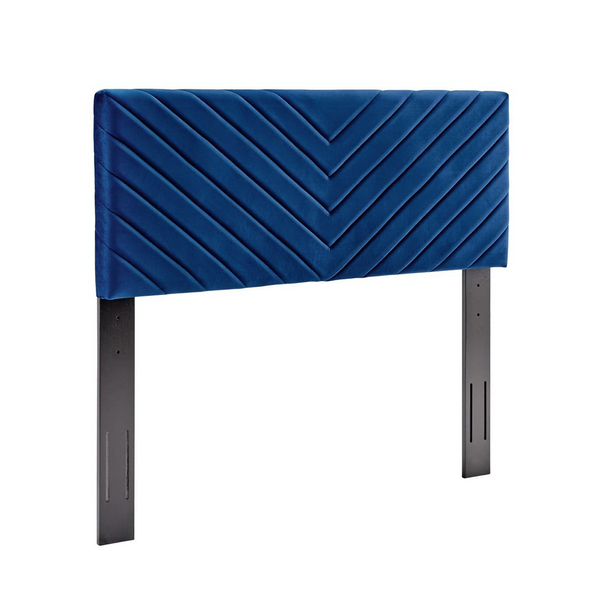 Alyson Angular Channel Tufted Performance Velvet Headboard