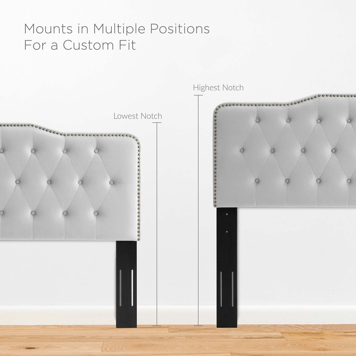 Sophia Tufted Performance Velvet Headboard