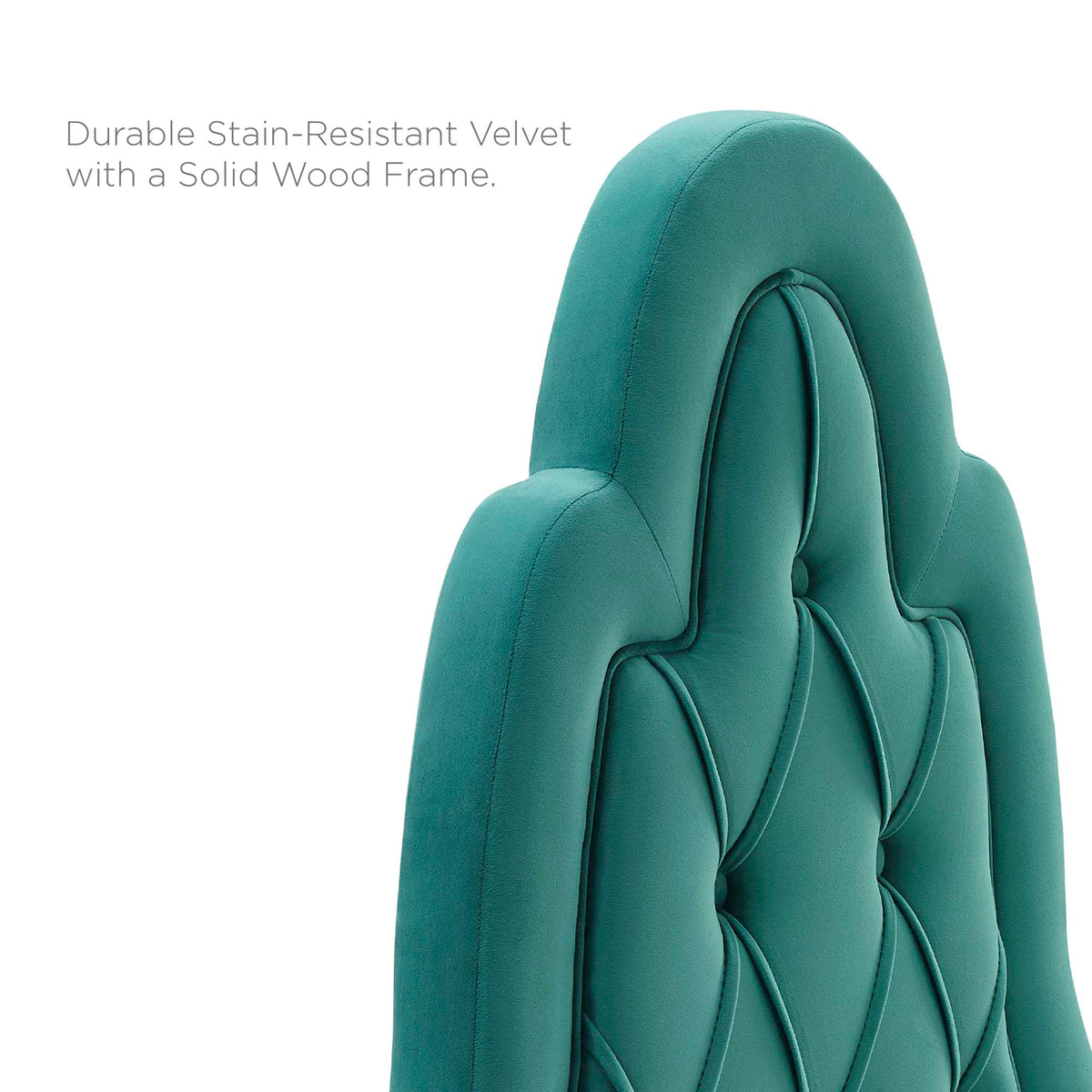 Augustine Tufted Performance Velvet Headboard - view 24
