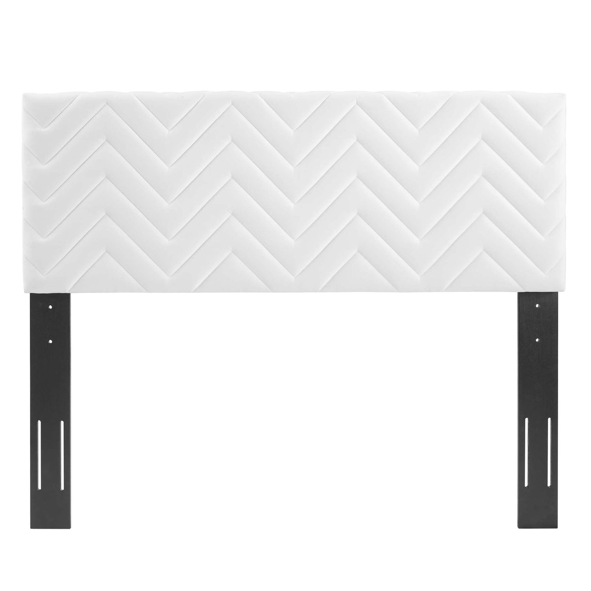 Mercy Chevron Tufted Performance Velvet Headboard - view 3