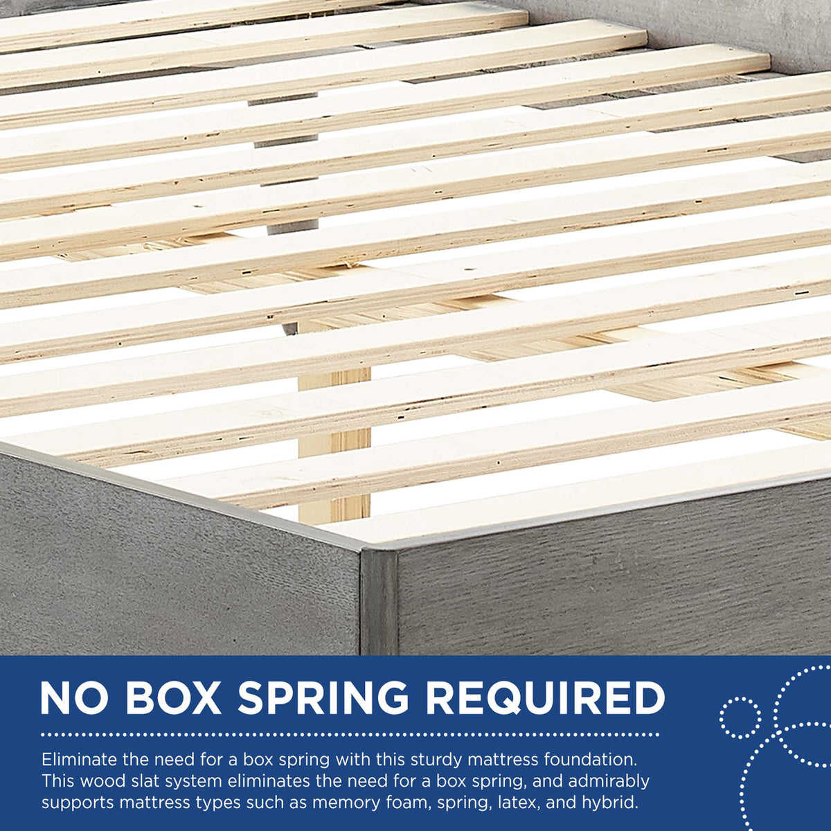 Sierra Cane and Wood Platform Bed With Splayed Legs