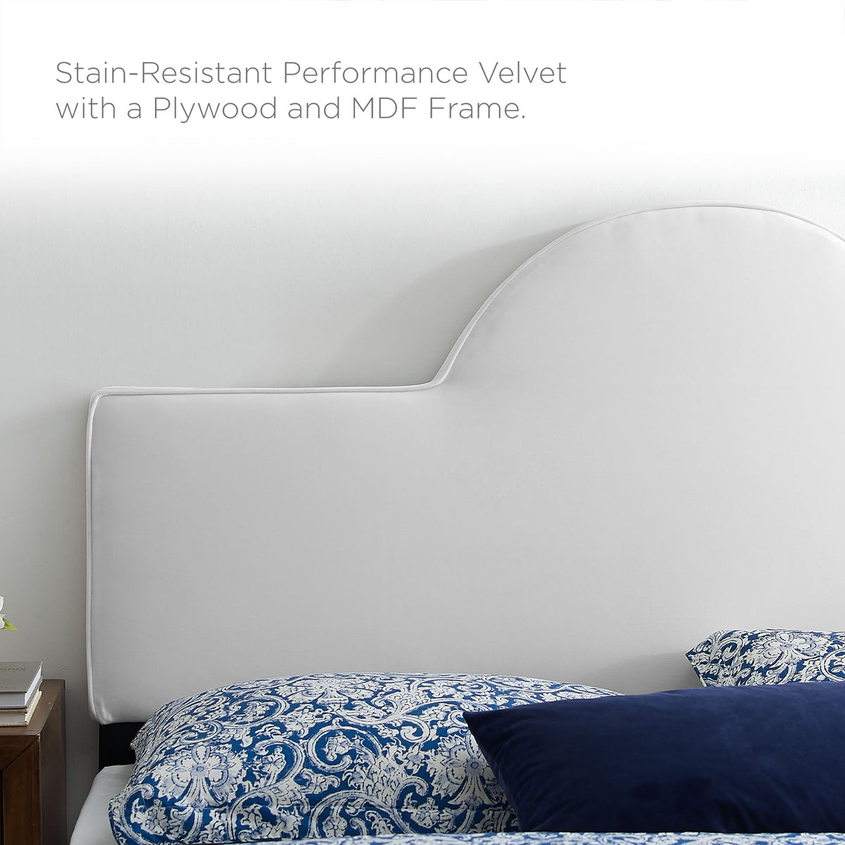 Soleil Performance Velvet Bed