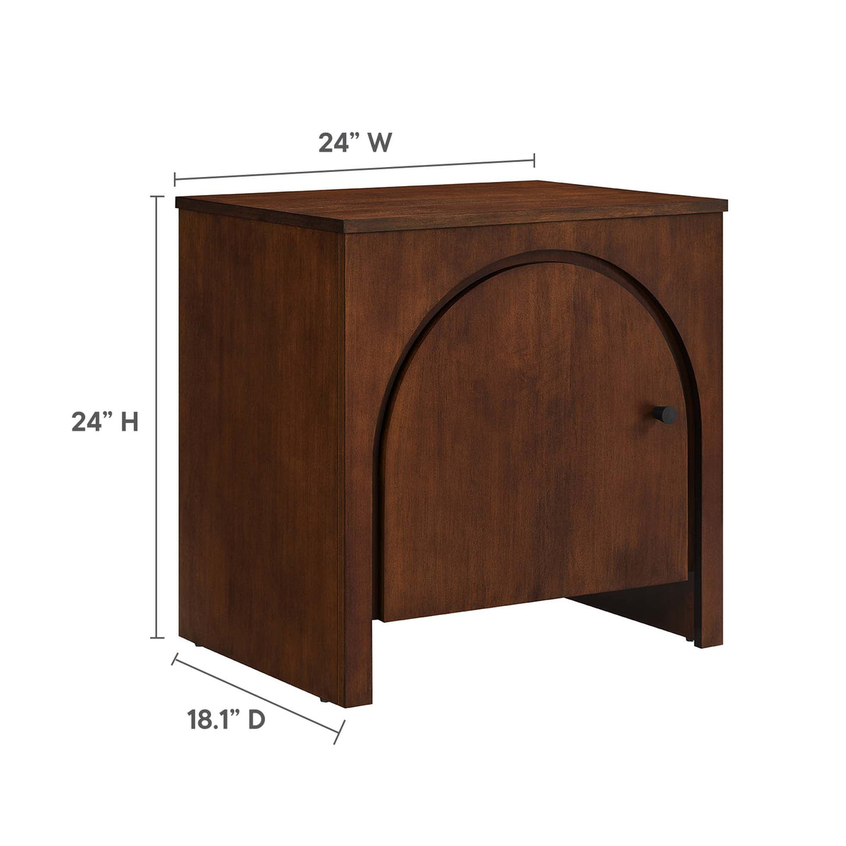 Appia Arched Door Nightstand - view 12
