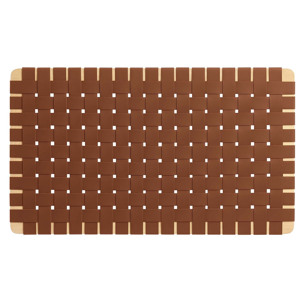 Sparta Weave Wall-Mount Vegan Leather Headboard - view 18