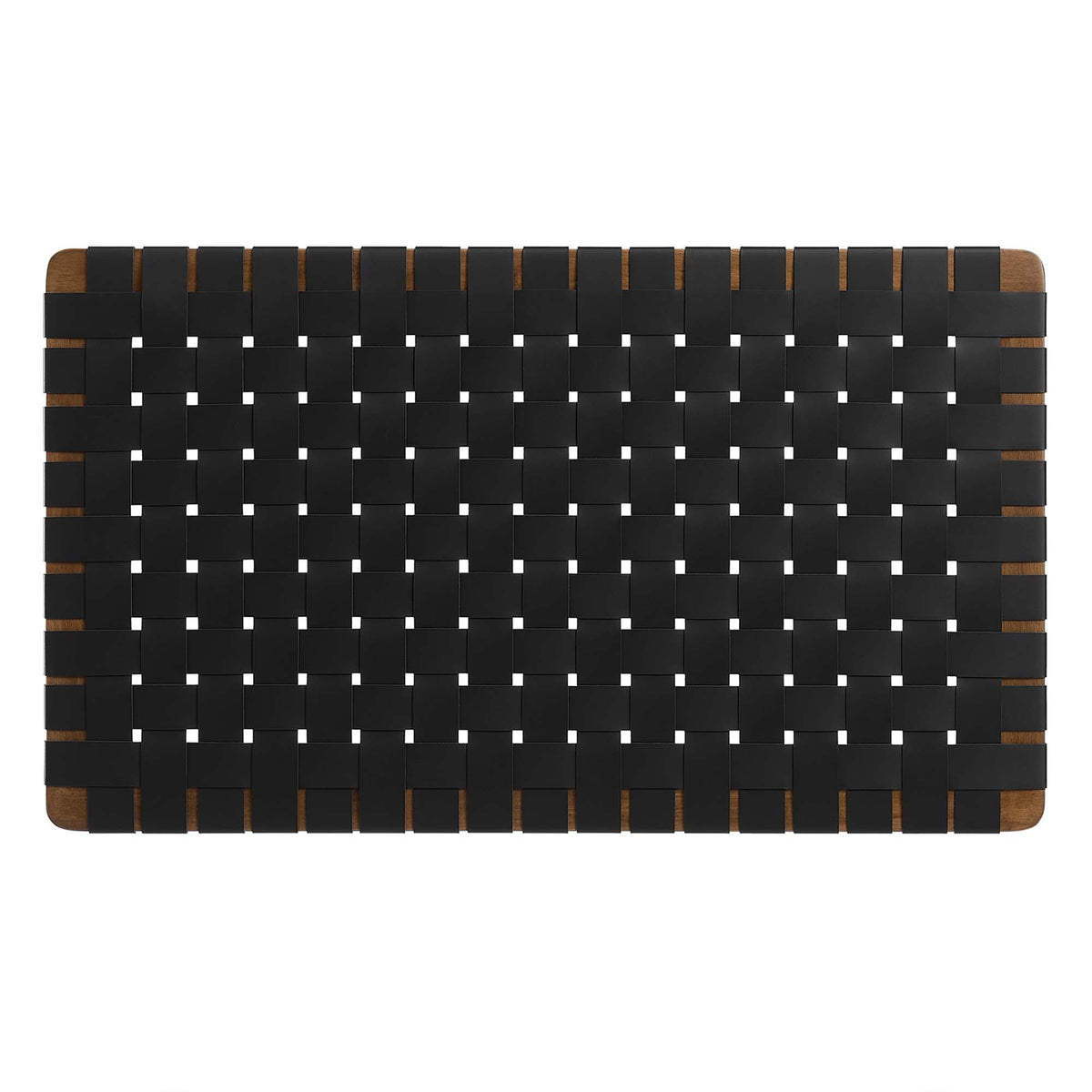 Sparta Weave Wall-Mount Vegan Leather Headboard - view 19