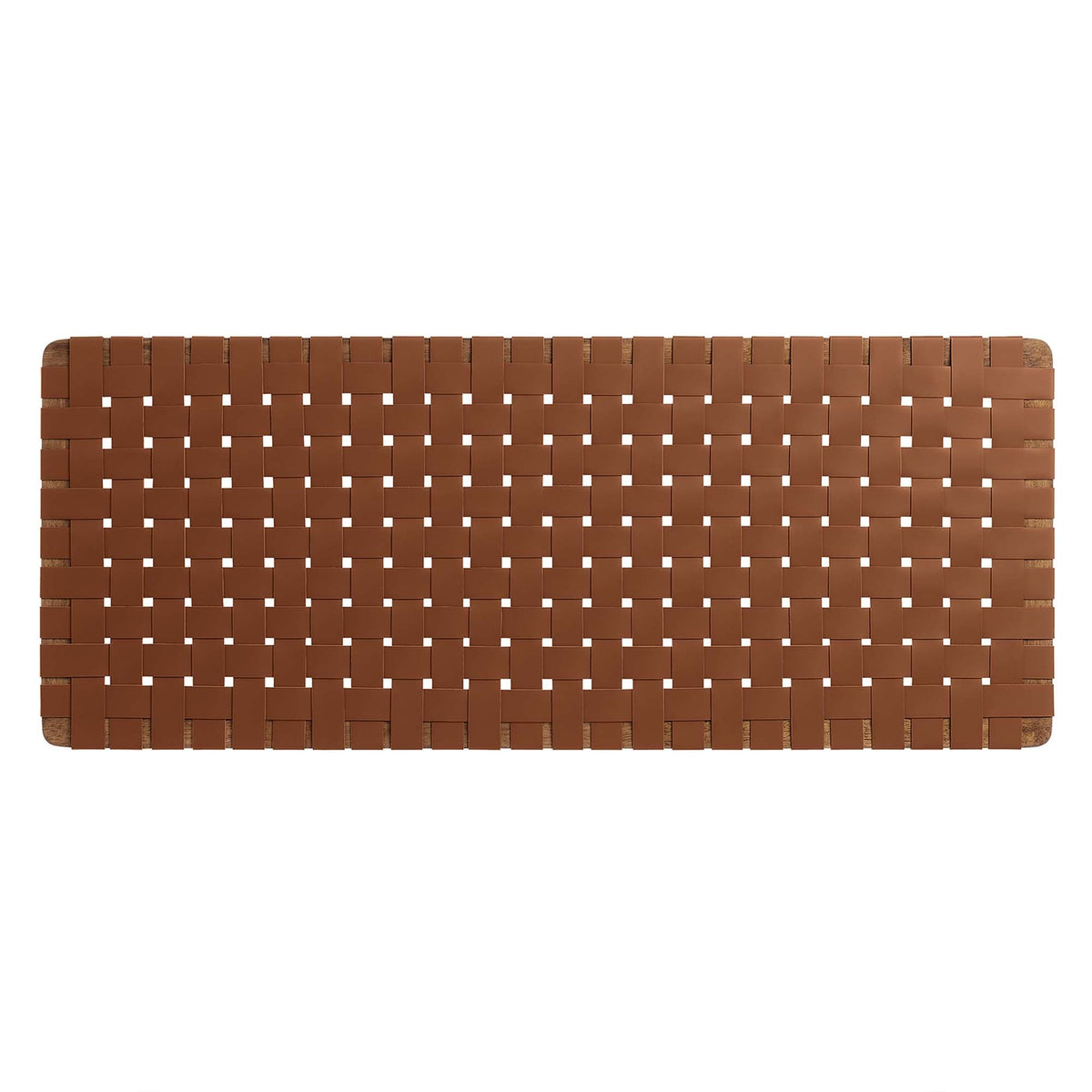 Sparta Weave Wall-Mount Vegan Leather Headboard - view 24
