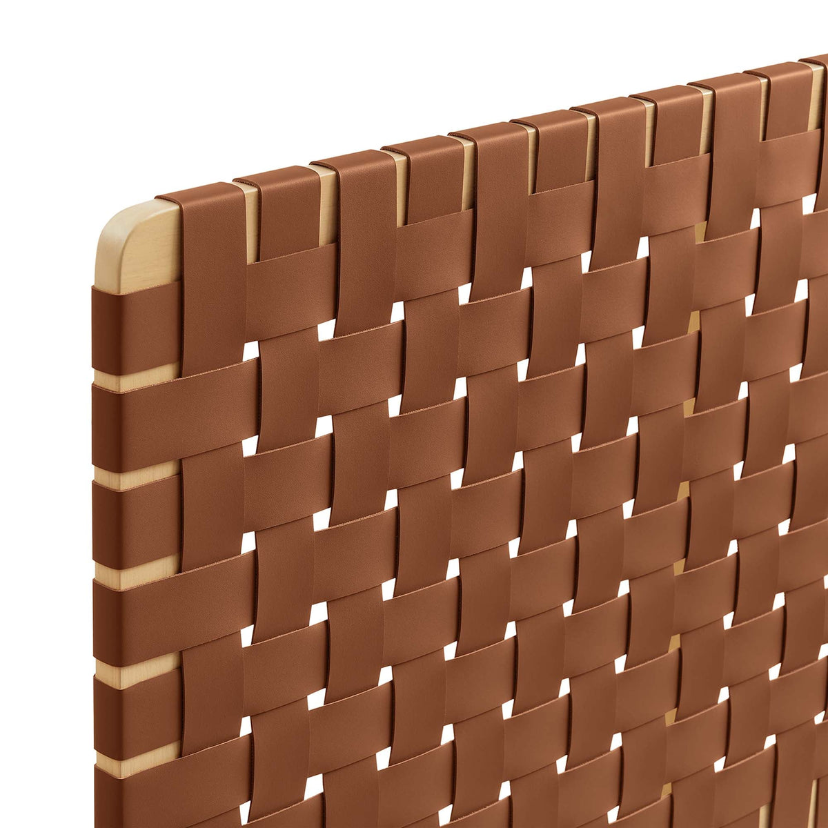 Sparta Weave Vegan Leather Headboard