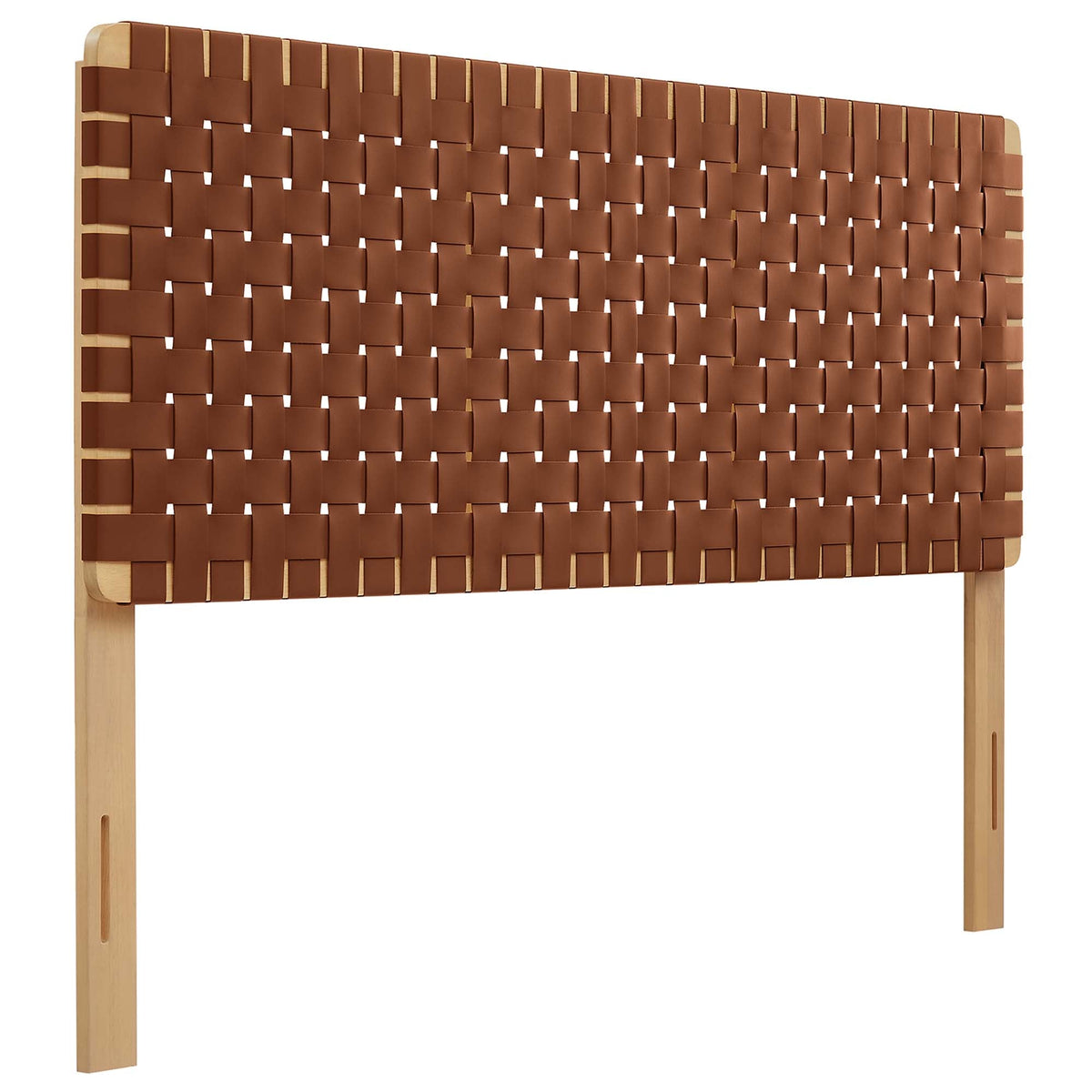 Sparta Weave Vegan Leather Headboard