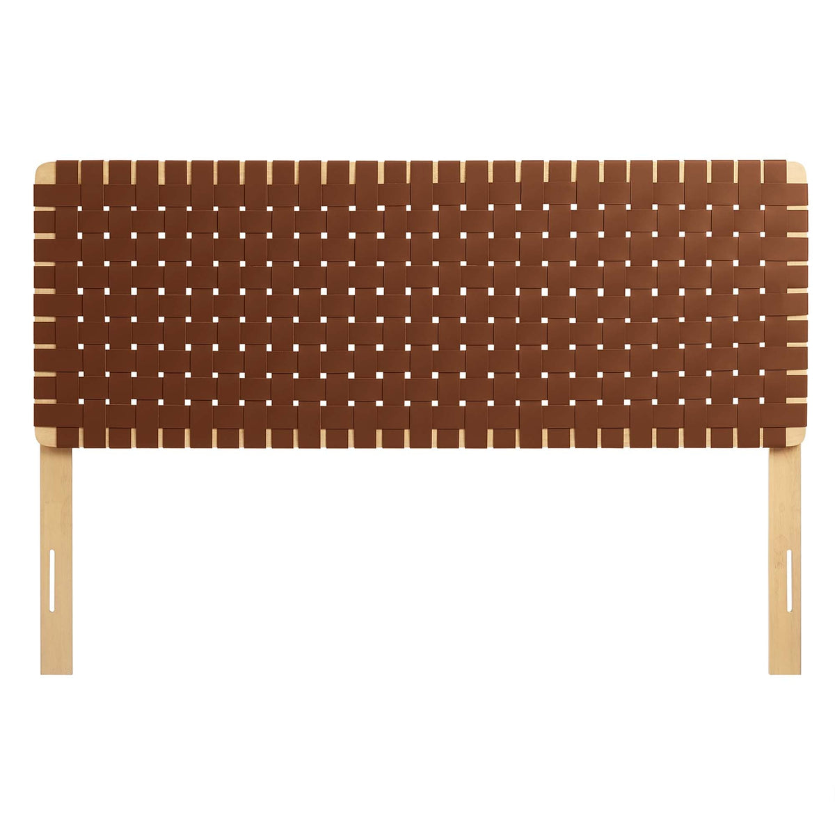 Sparta Weave Vegan Leather Headboard