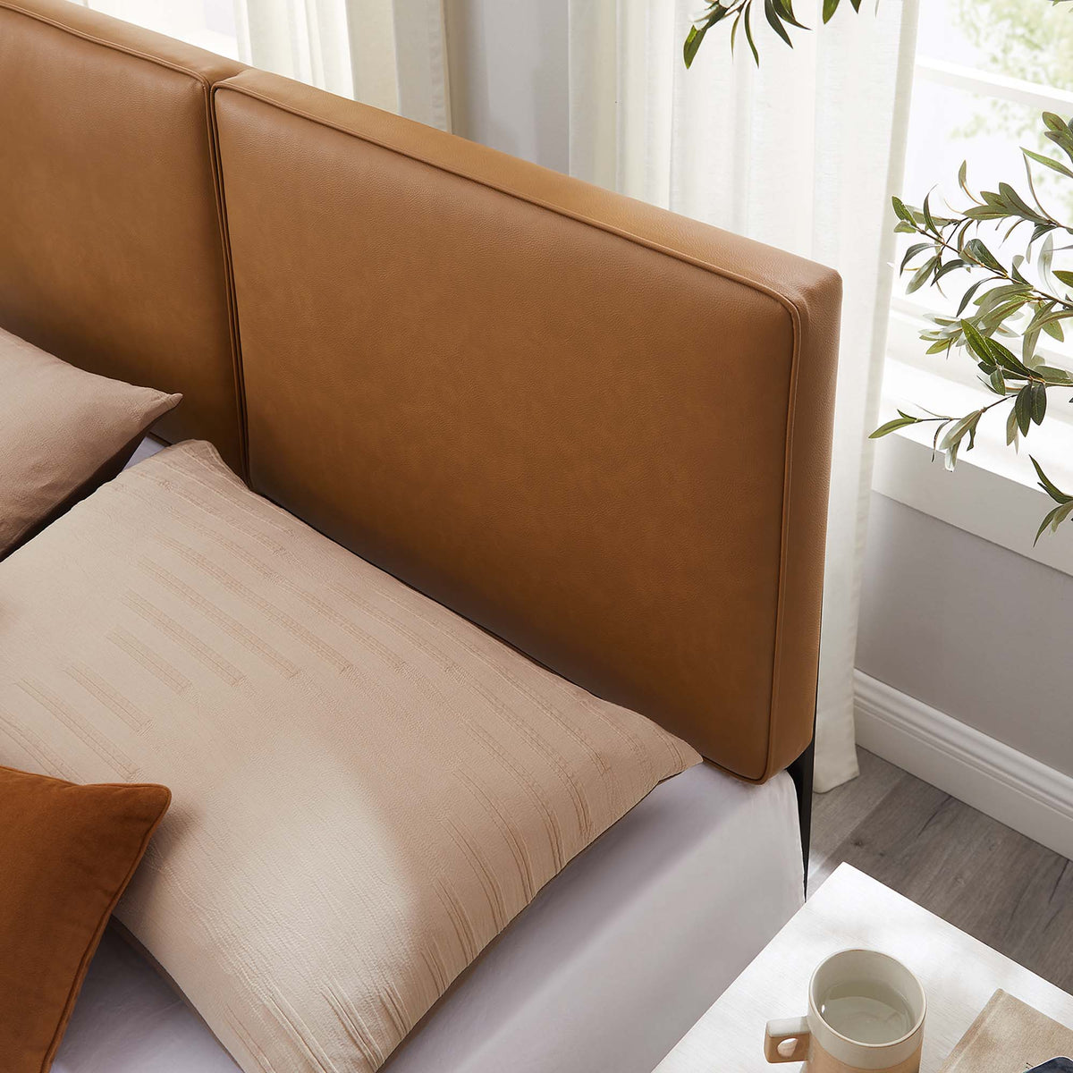 Lindee Vegan Leather Headboard - view 26