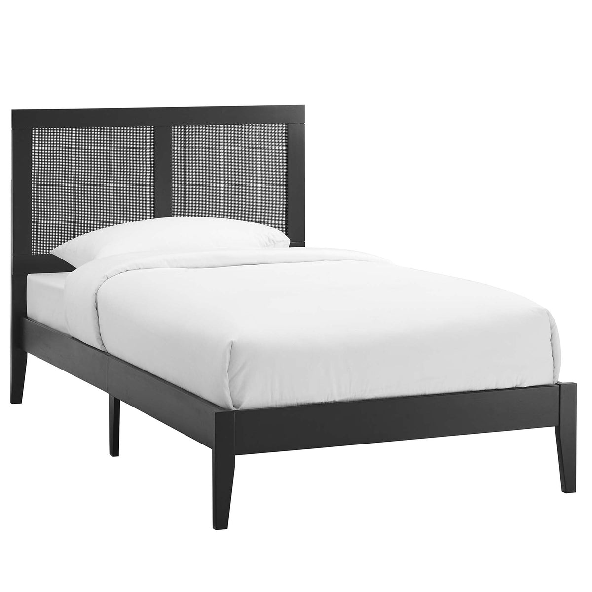 Sirocco Rattan and Wood Platform Bed - view 2