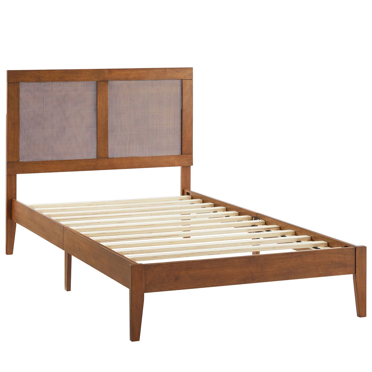 Sirocco Rattan and Wood Platform Bed - view 9