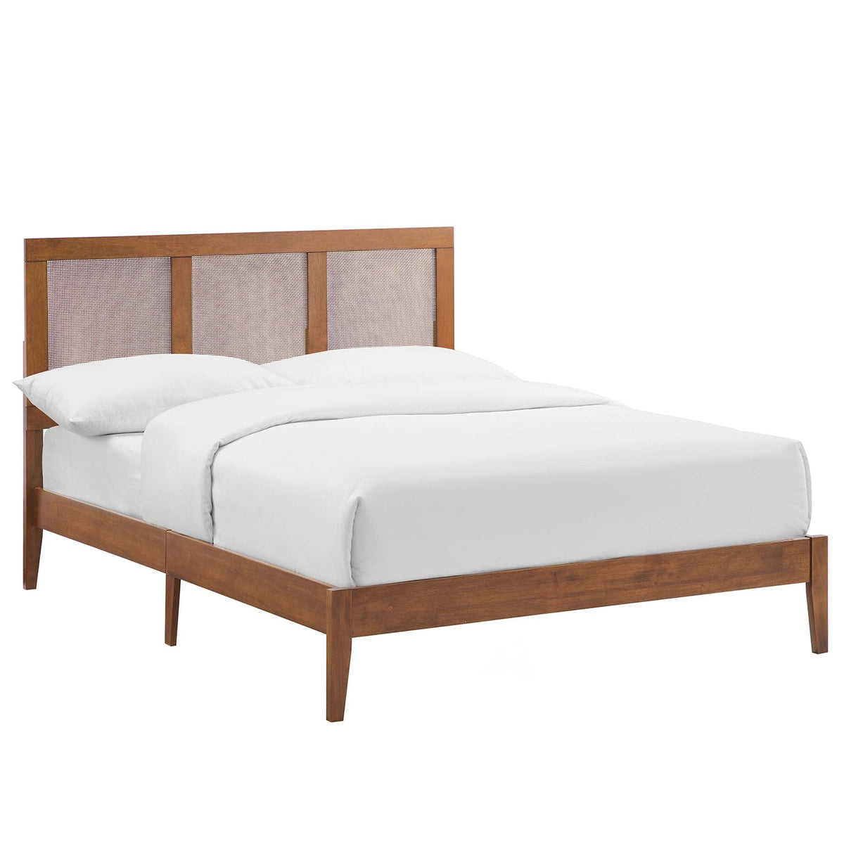 Sirocco Rattan and Wood Platform Bed - view 3