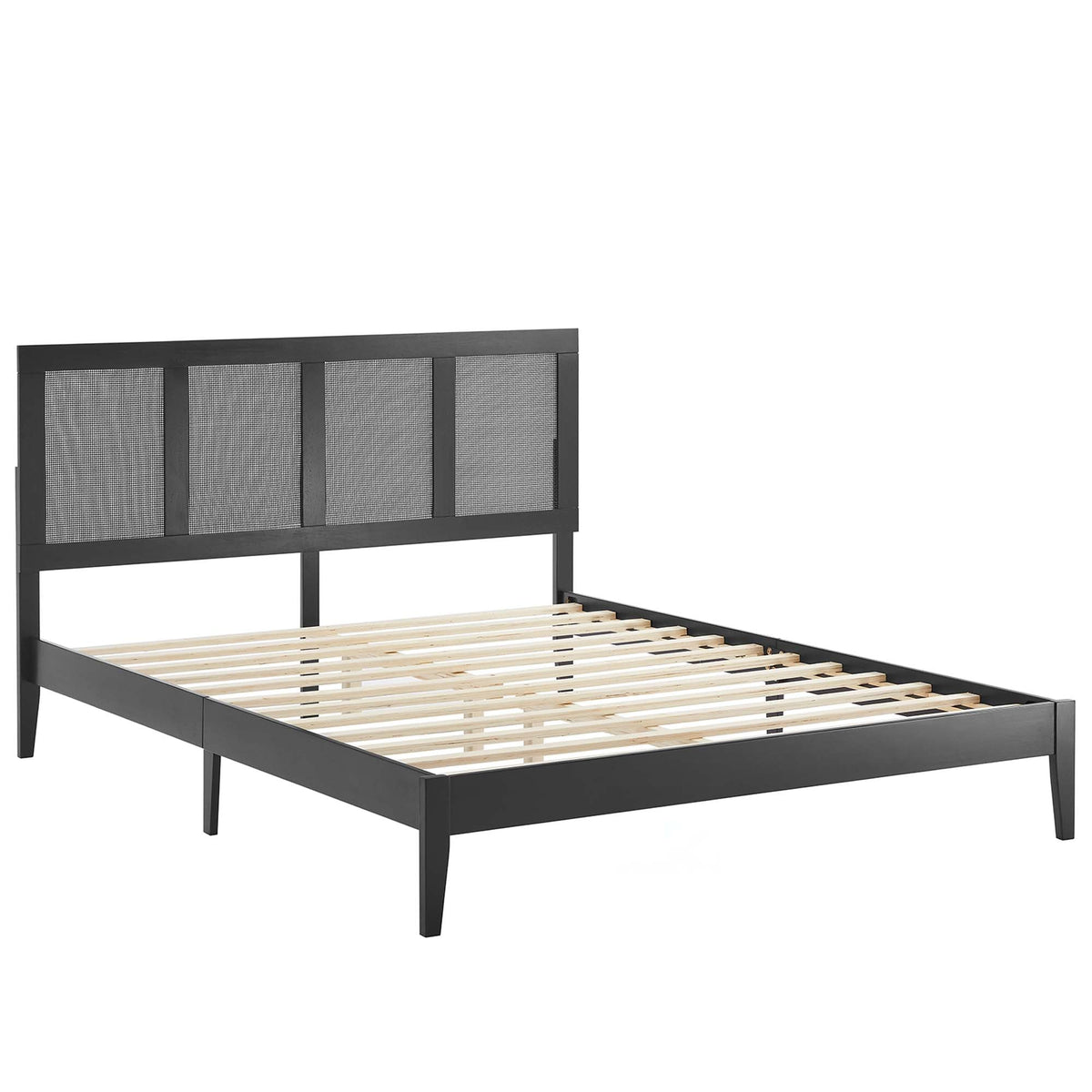 Sirocco Rattan and Wood Platform Bed - view 16