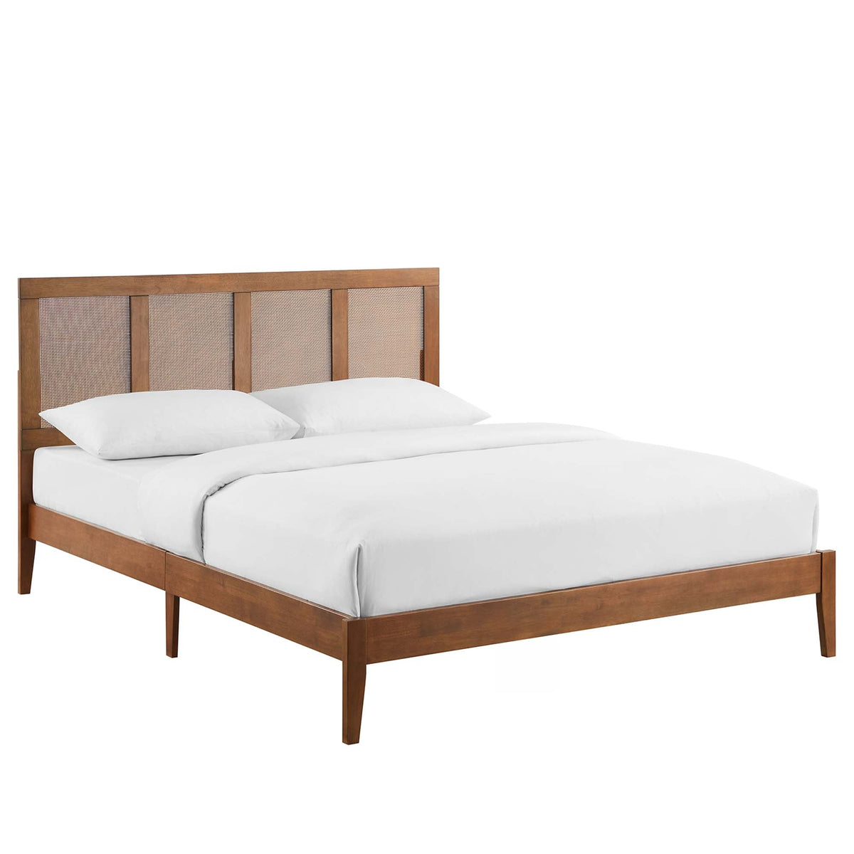 Sirocco Rattan and Wood Platform Bed - view 7