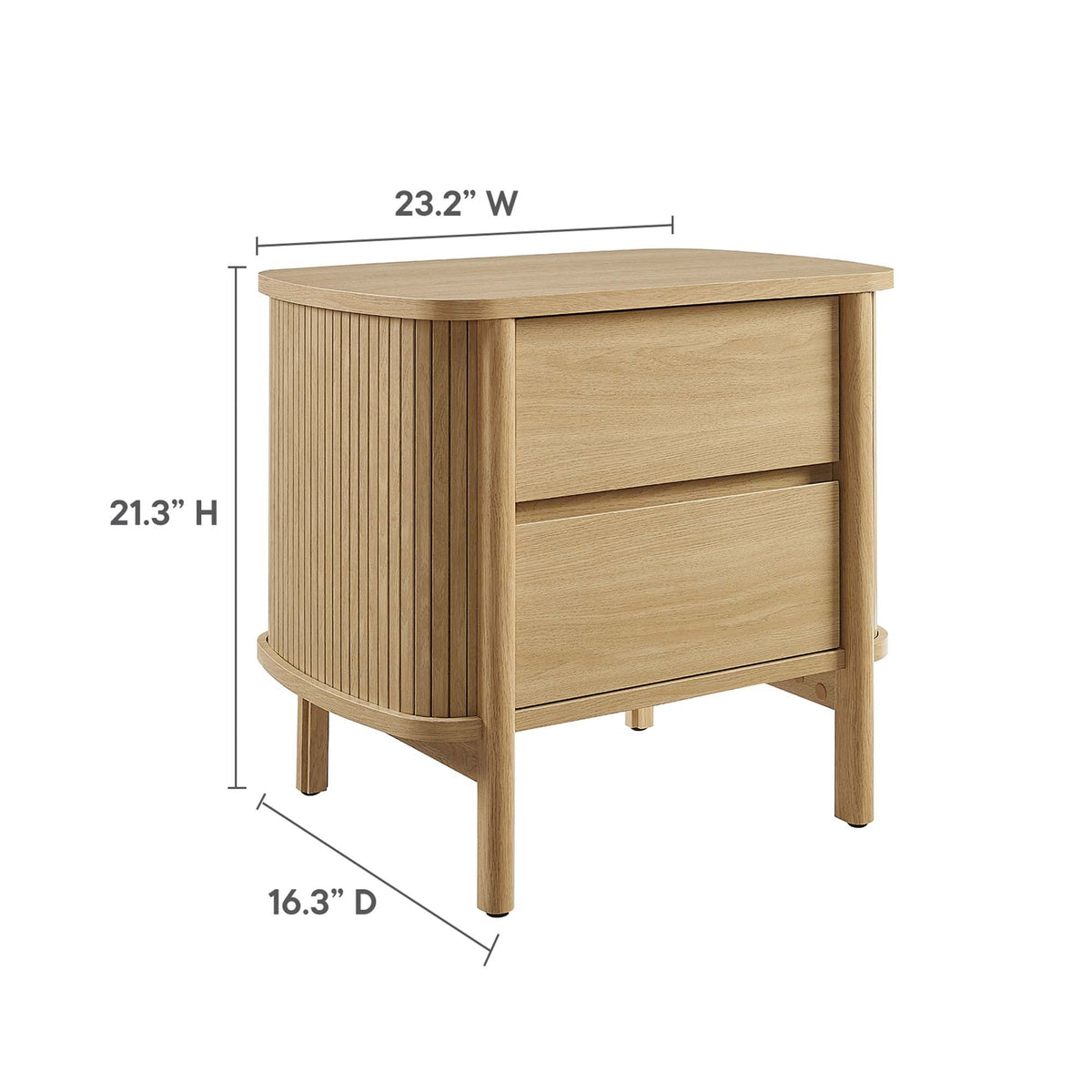 Cadence 2-Drawer Nightstand - view 26