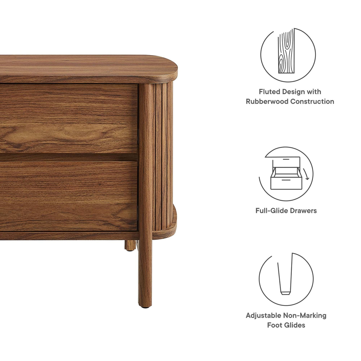 Cadence 2-Drawer Nightstand - view 24