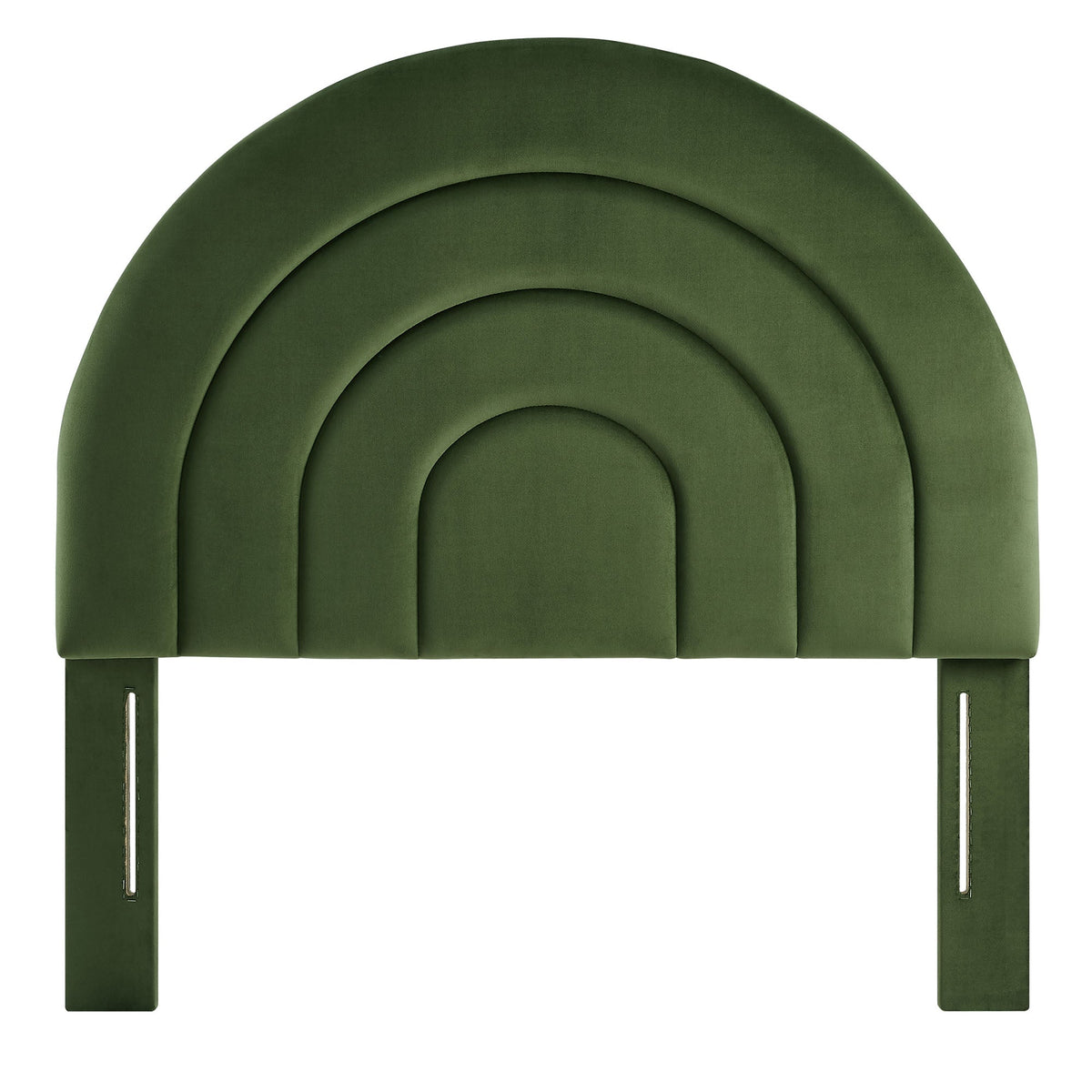 Solana Arched Performance Velvet Headboard