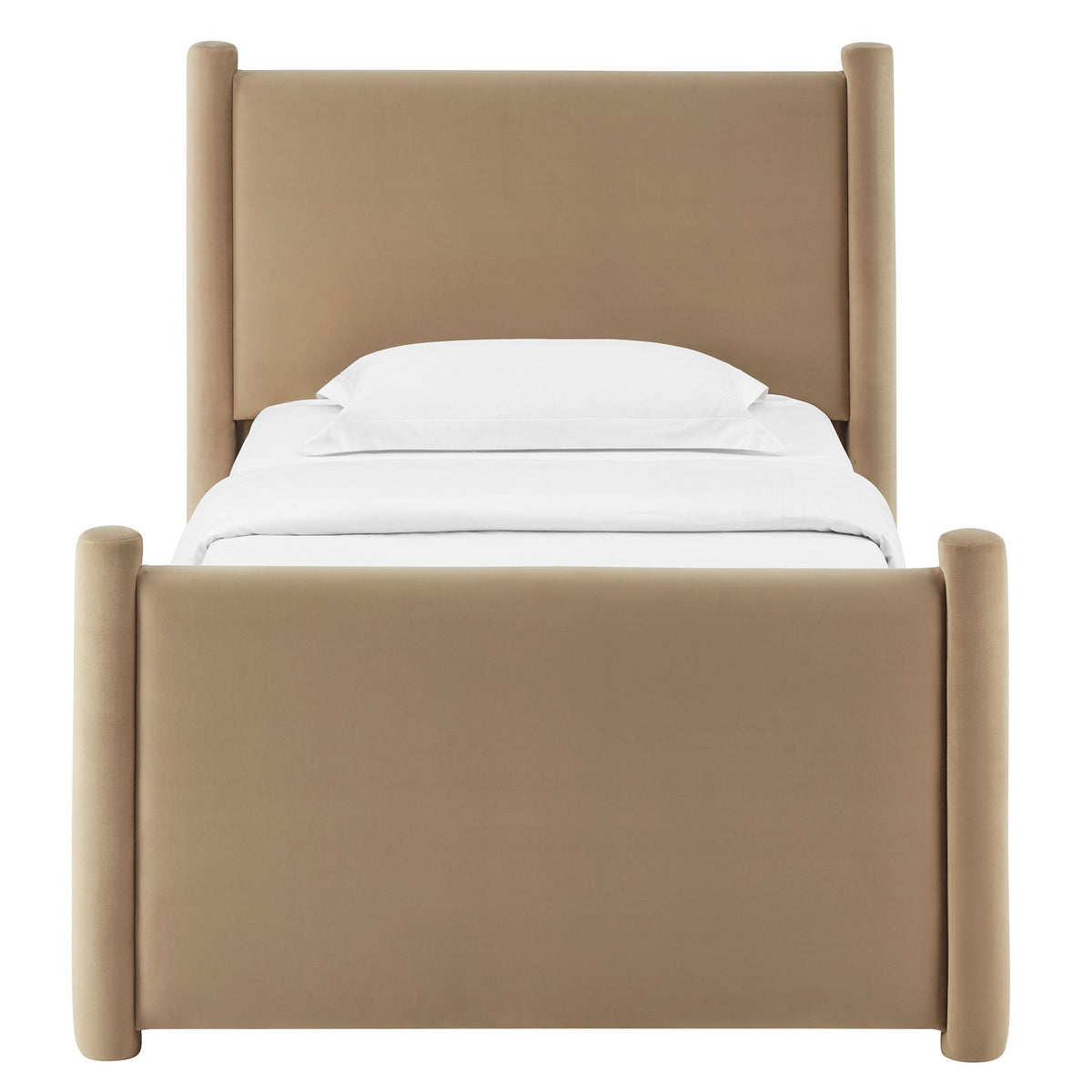 Rael Performance Velvet Platform Bed