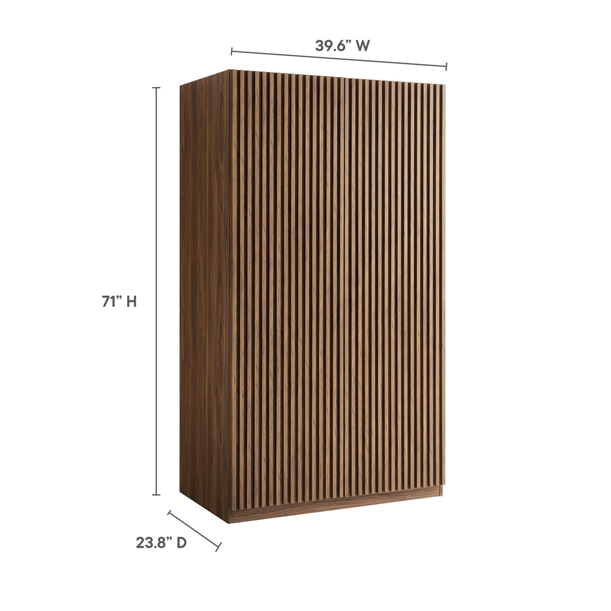 Render 2-Door Wardrobe Closet