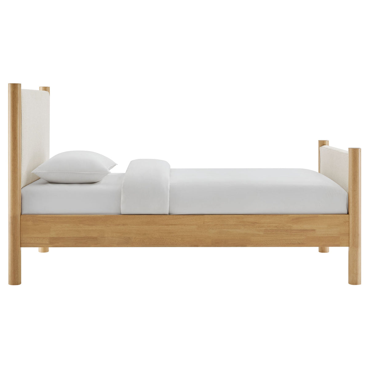 Maven Fabric Upholstered Platform Bed