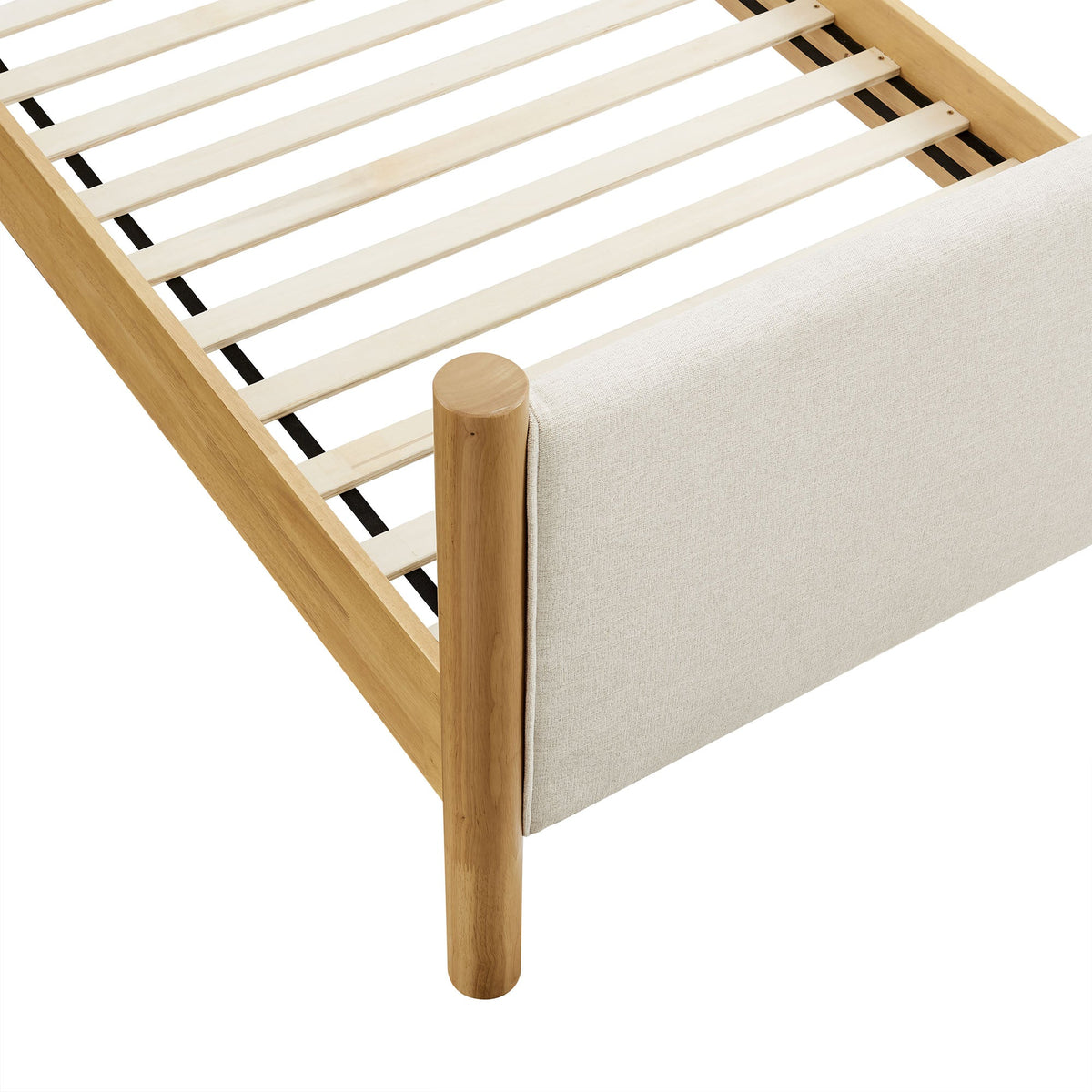 Maven Fabric Upholstered Platform Bed