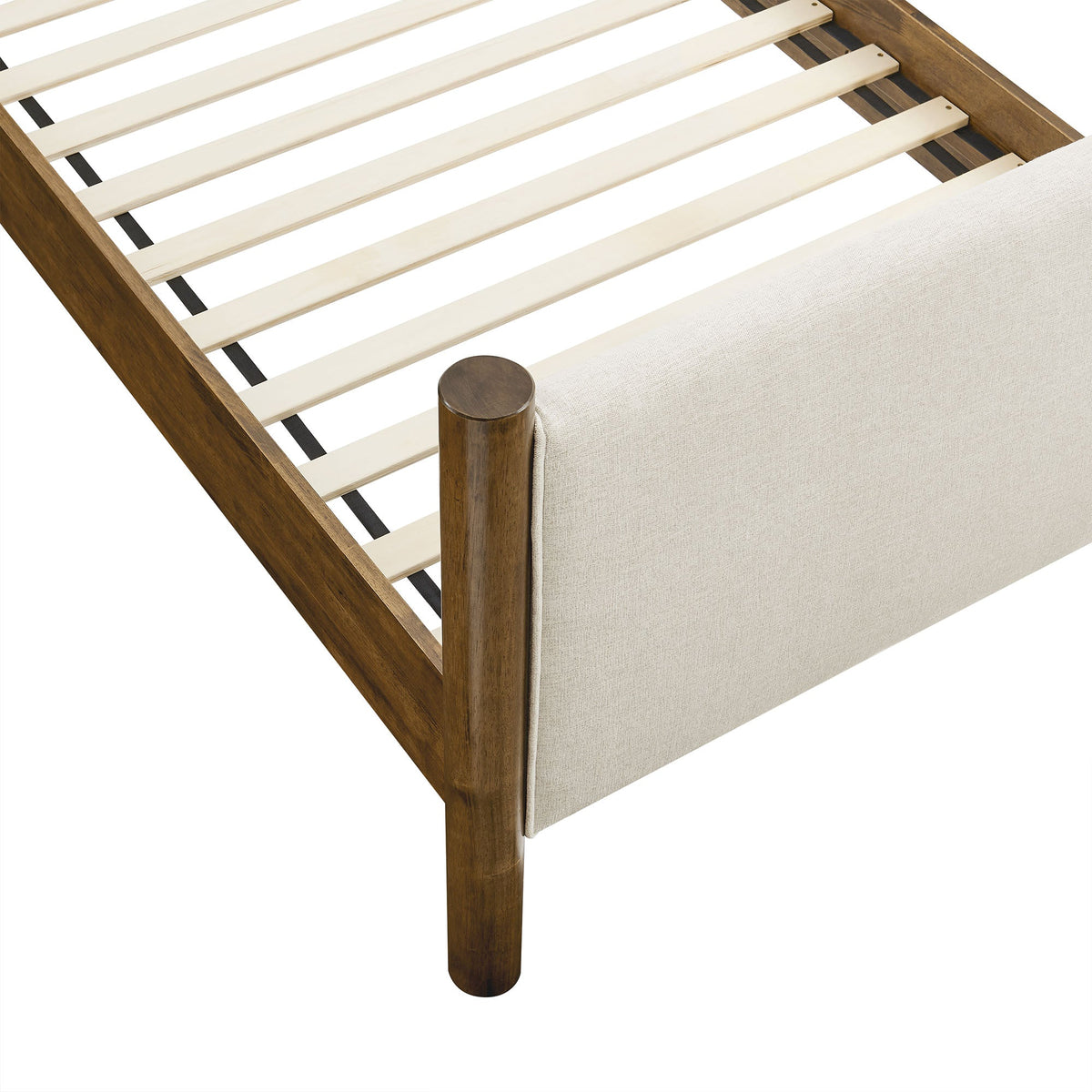 Maven Fabric Upholstered Platform Bed