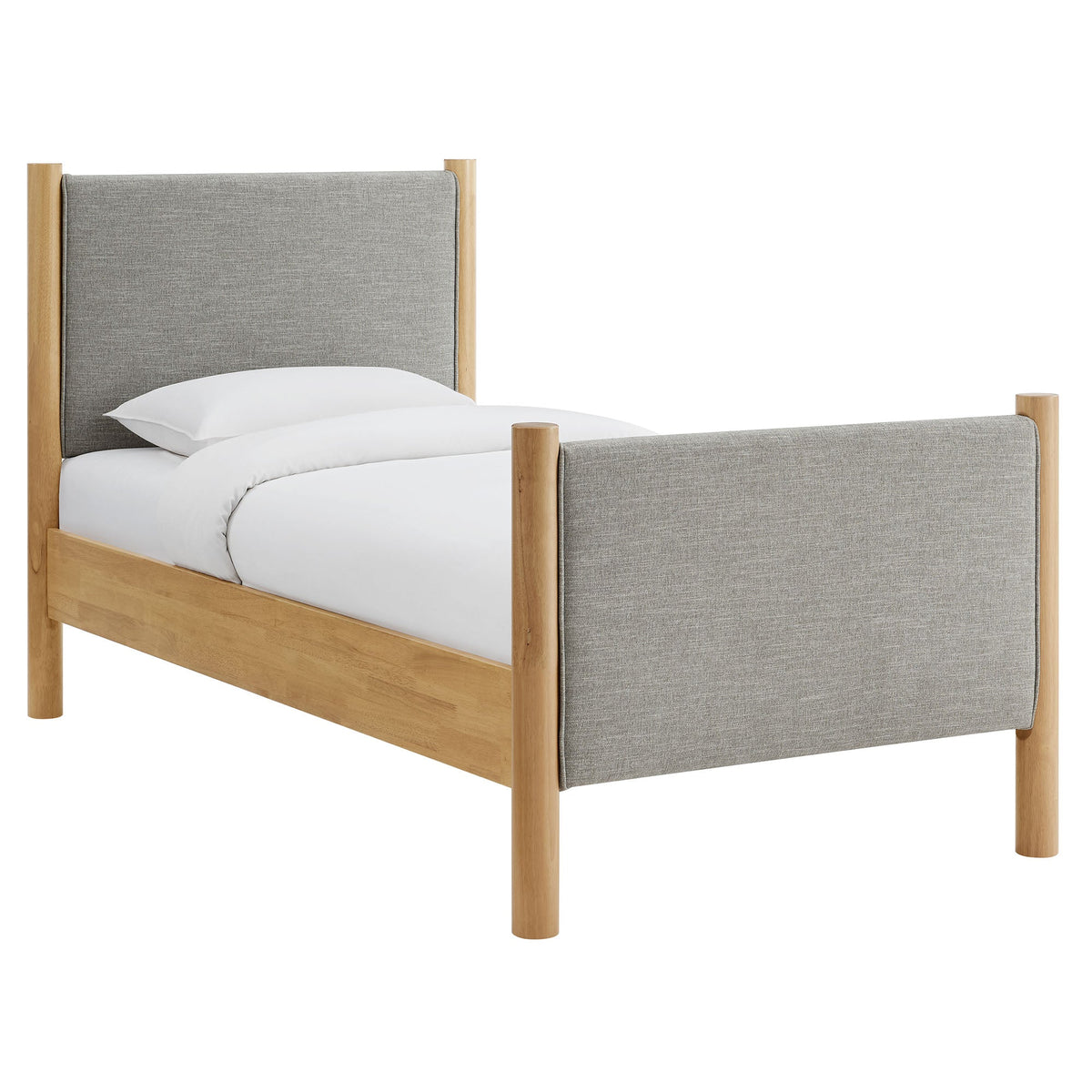 Maven Fabric Upholstered Platform Bed