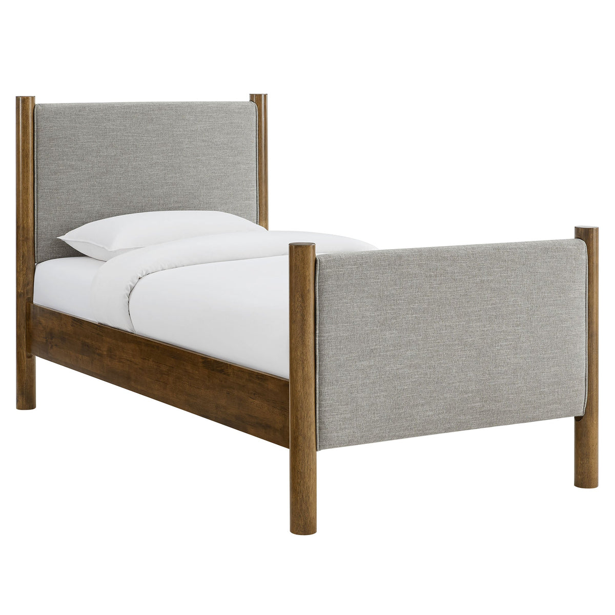 Maven Fabric Upholstered Platform Bed