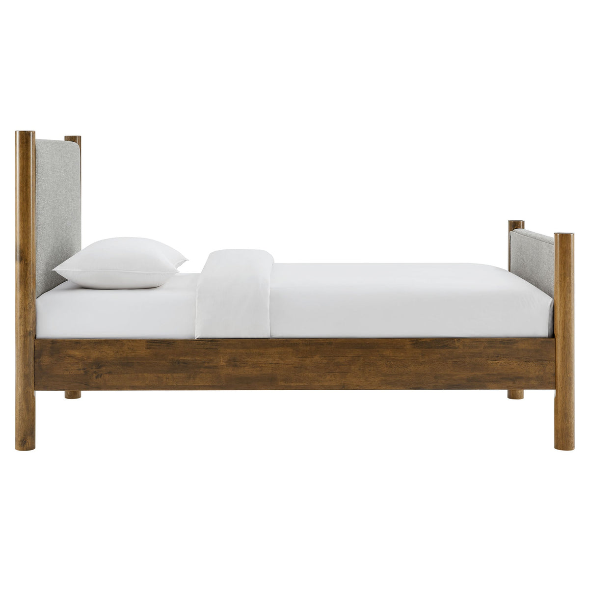 Maven Fabric Upholstered Platform Bed