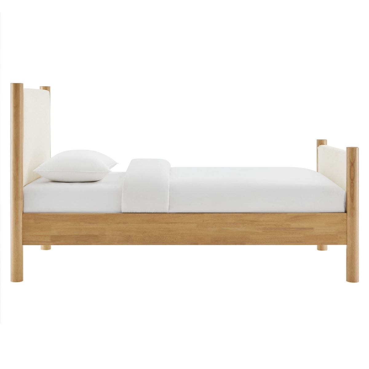 Maven Fabric Upholstered Platform Bed