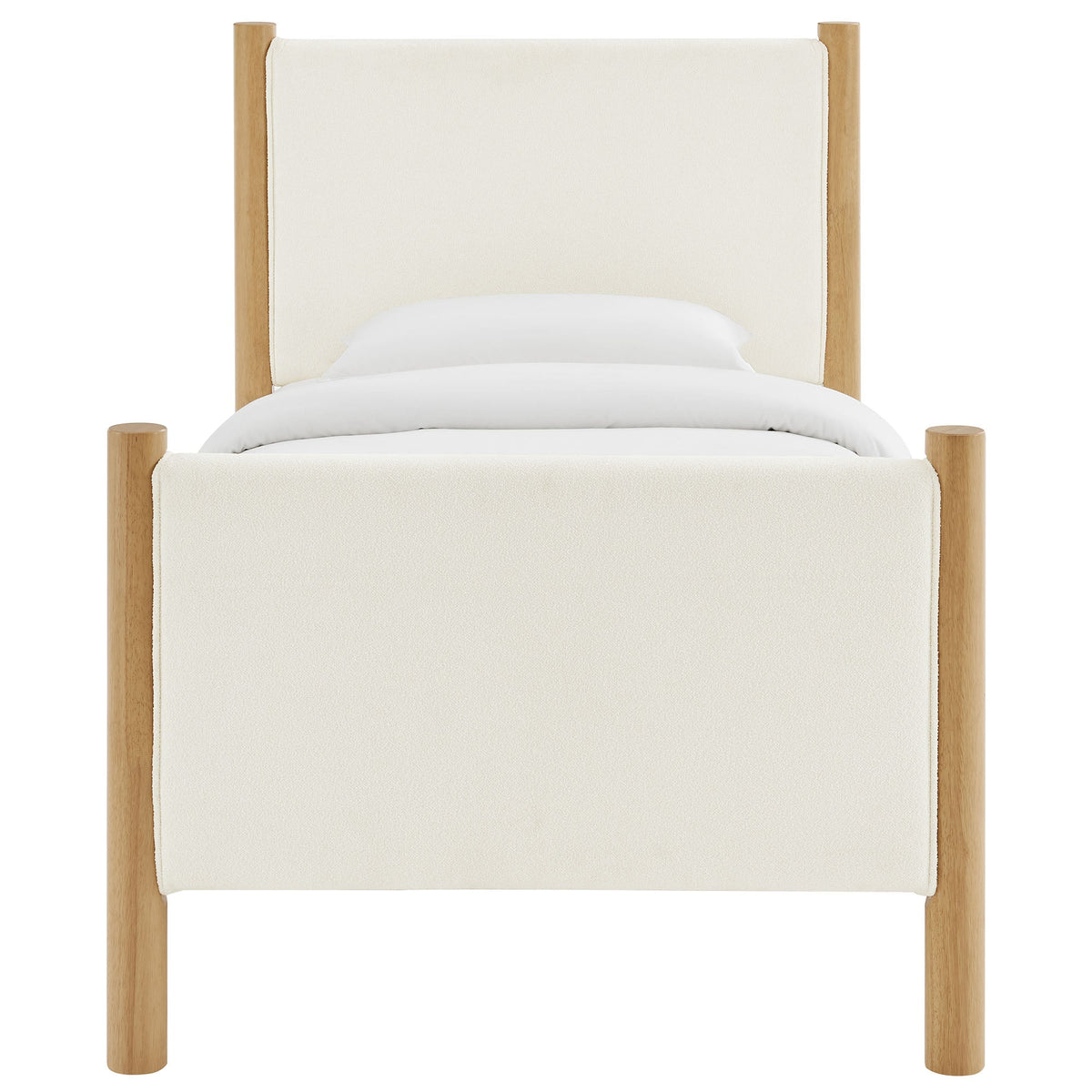 Maven Fabric Upholstered Platform Bed