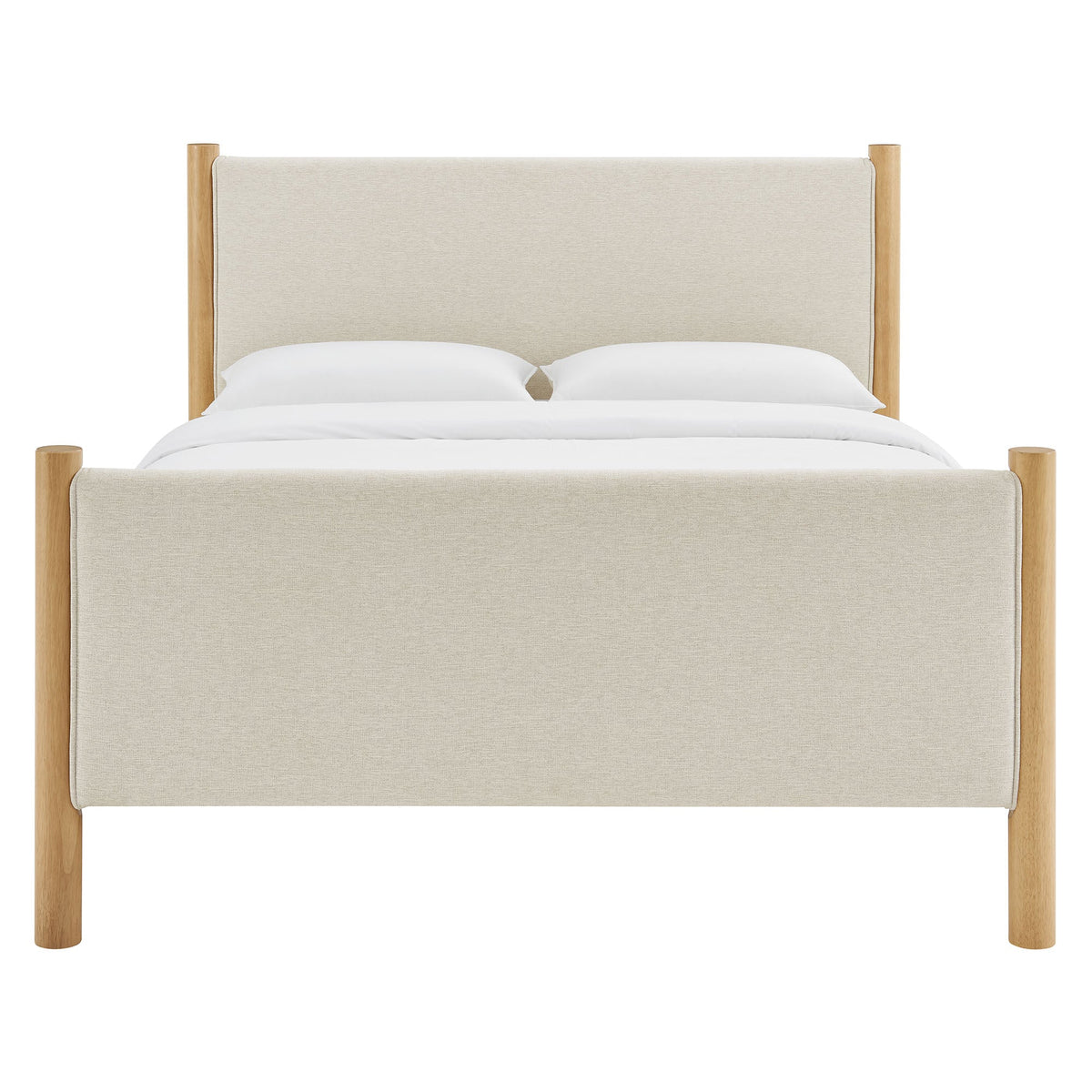 Maven Fabric Upholstered Platform Bed