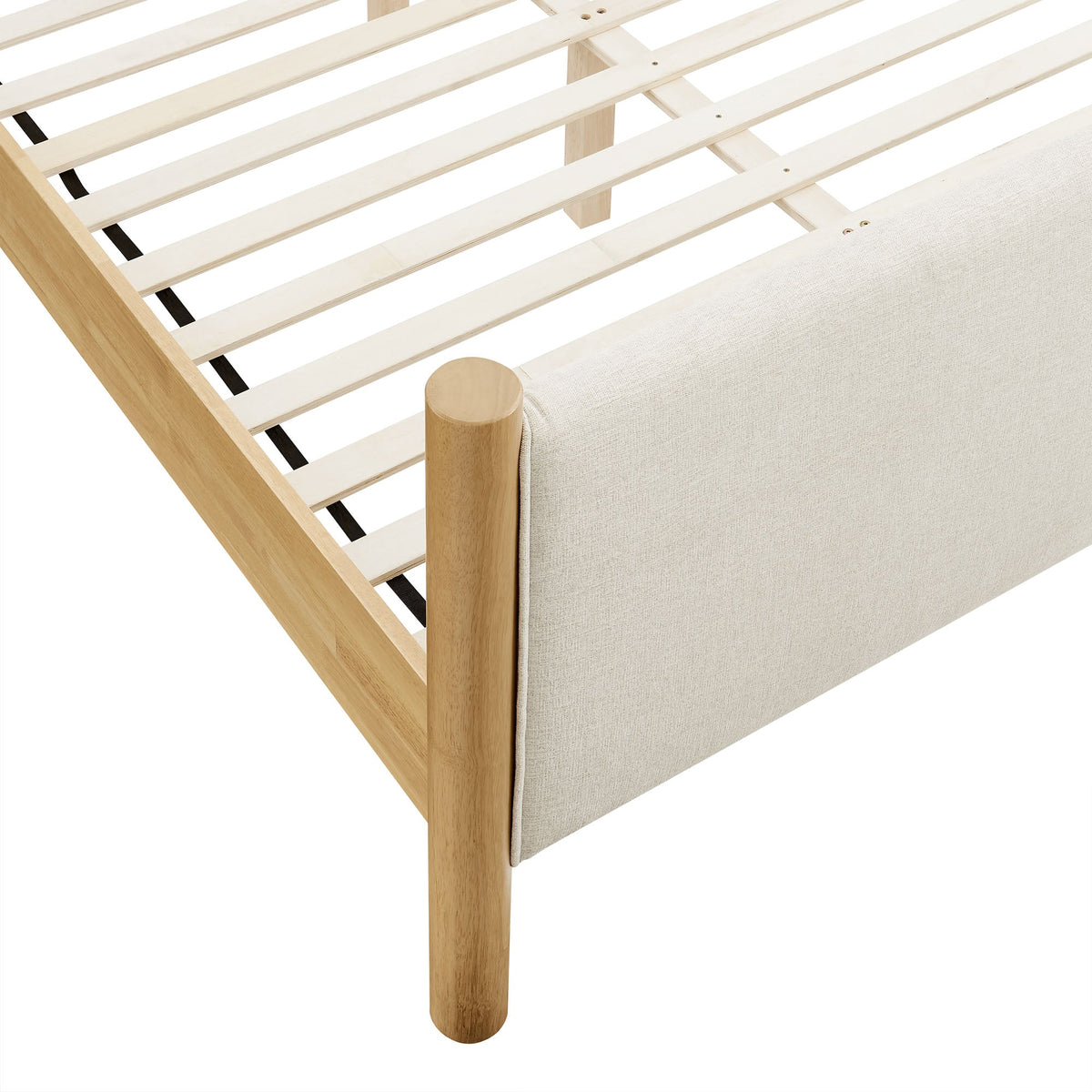 Maven Fabric Upholstered Platform Bed