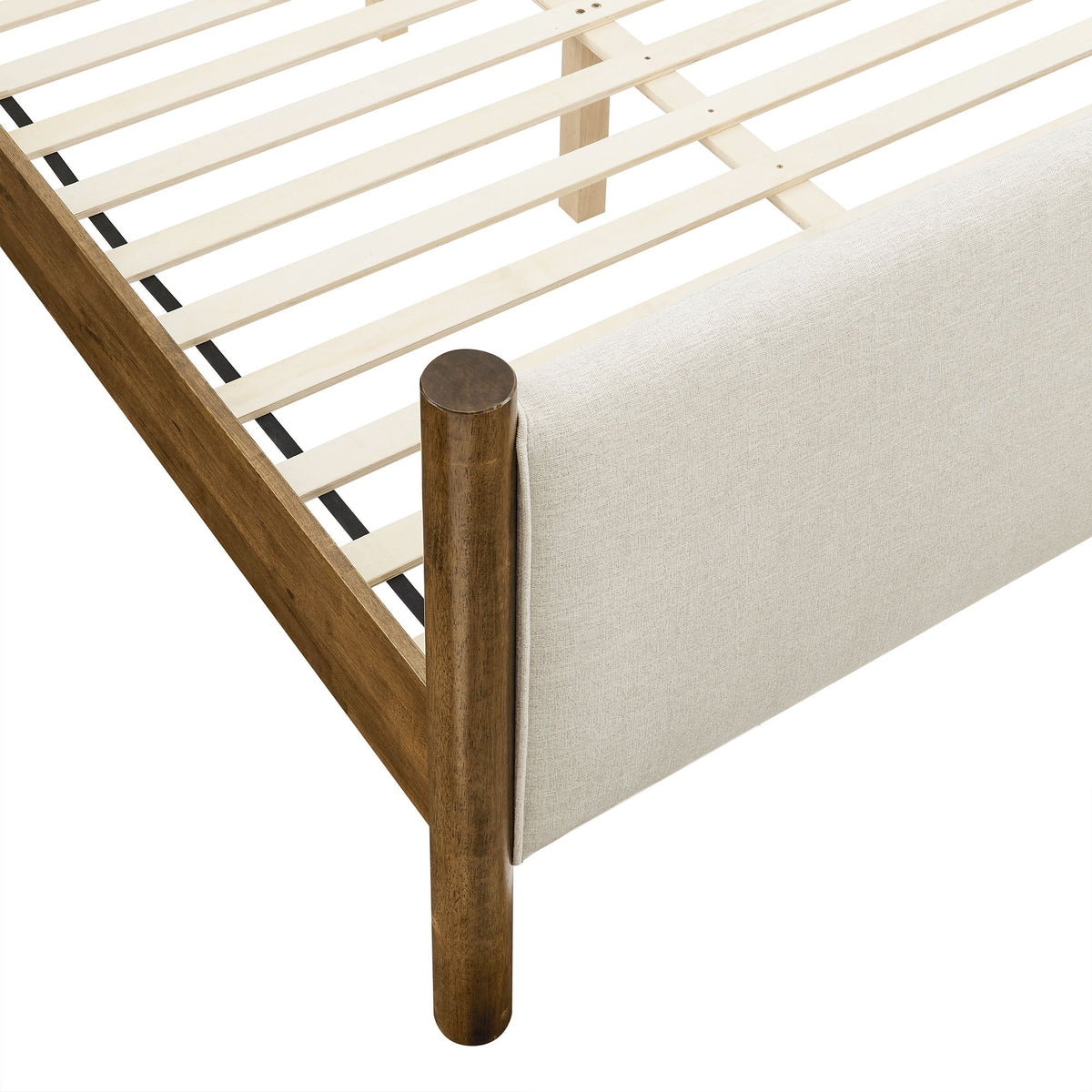 Maven Fabric Upholstered Platform Bed