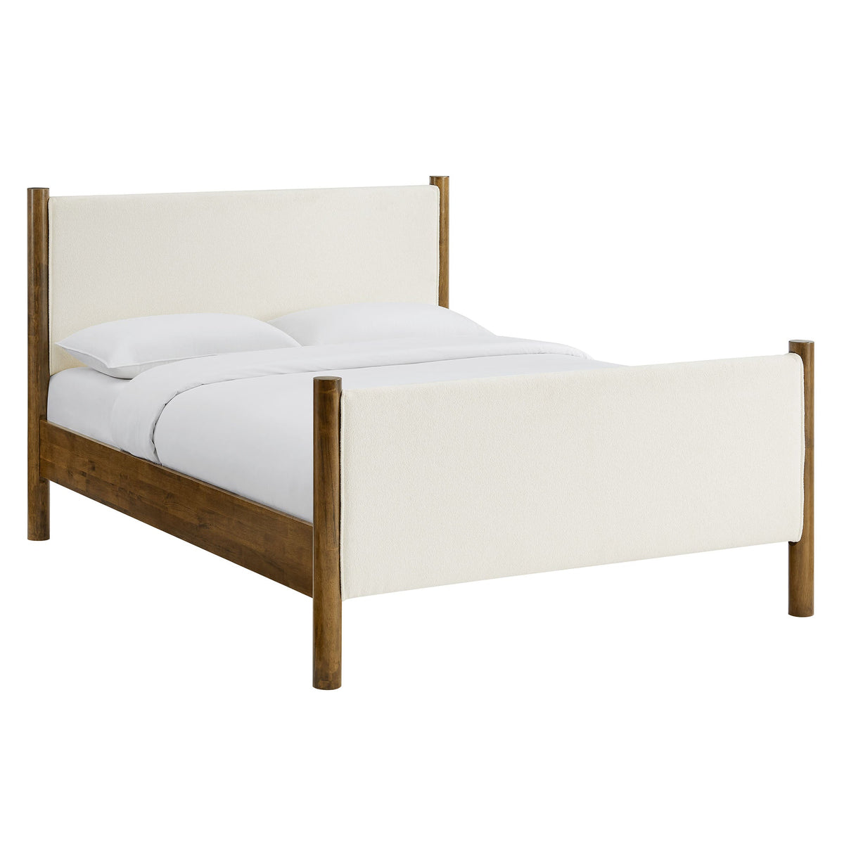 Maven Fabric Upholstered Platform Bed