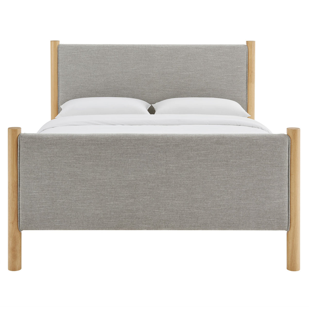 Maven Fabric Upholstered Platform Bed