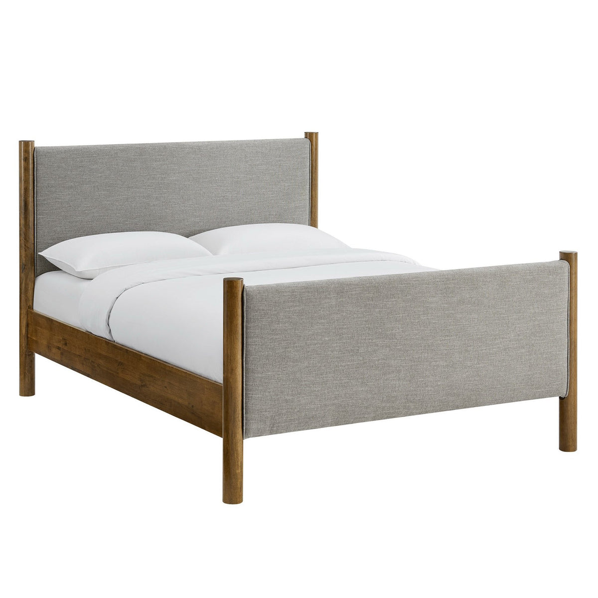 Maven Fabric Upholstered Platform Bed