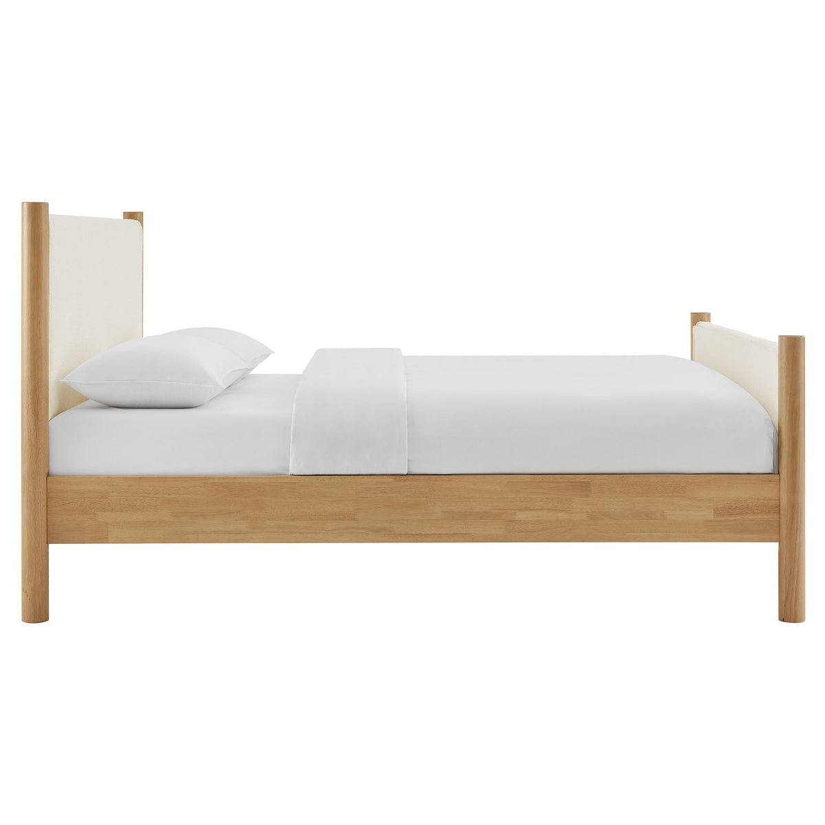 Maven Fabric Upholstered Platform Bed