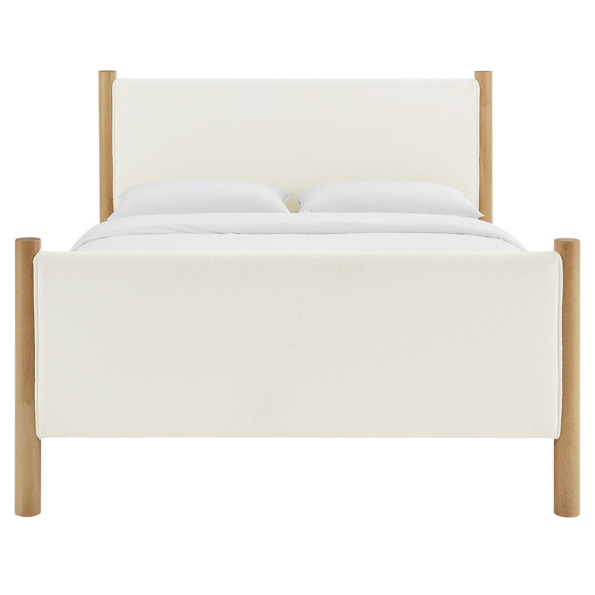 Maven Fabric Upholstered Platform Bed