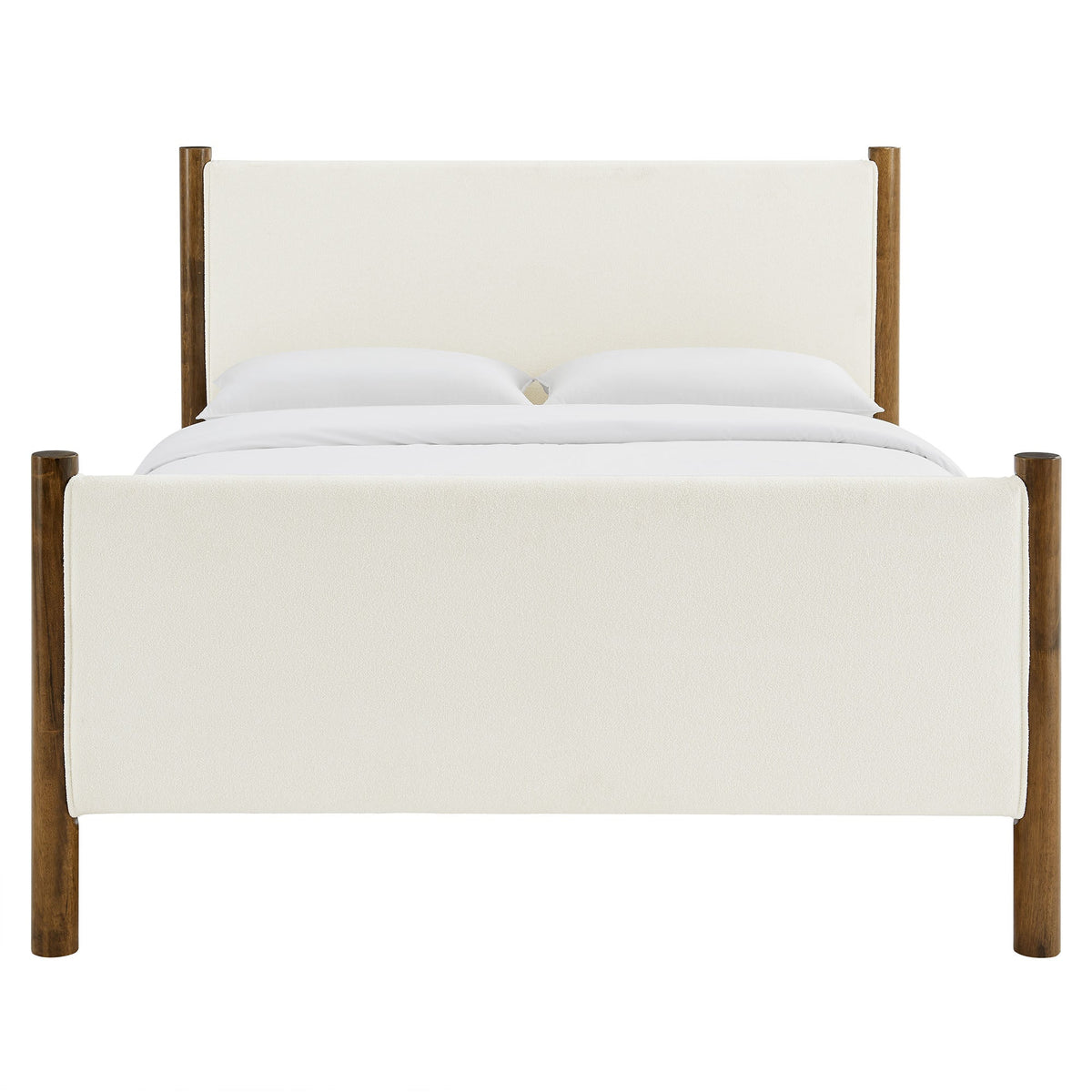 Maven Fabric Upholstered Platform Bed